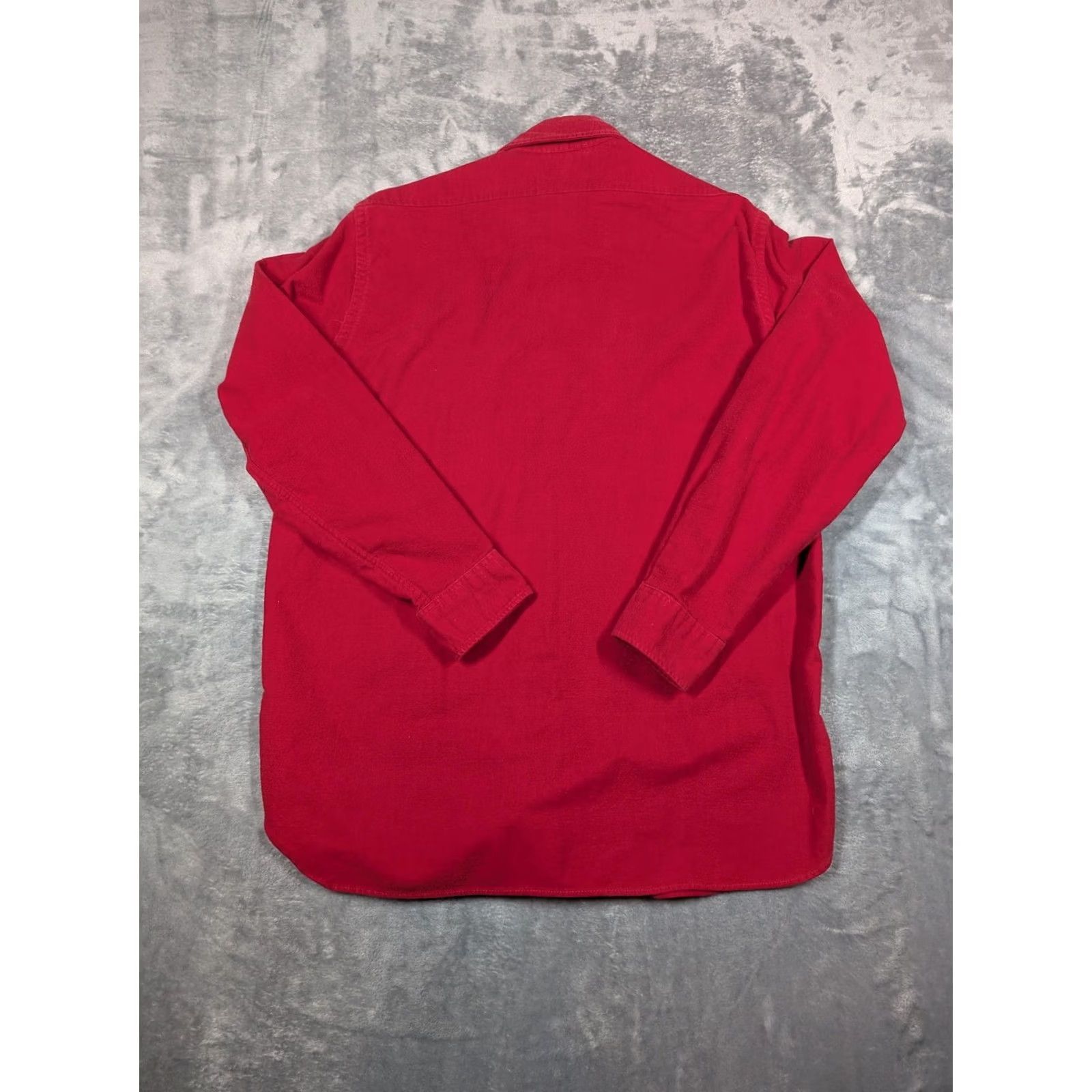 Vintage VINTAGE L.L. Bean Shirt Mens Large Red Flannel Long Sleeve Button Up Cotton Workwear Size US L / EU 52-54 / 3 - 7 Thumbnail