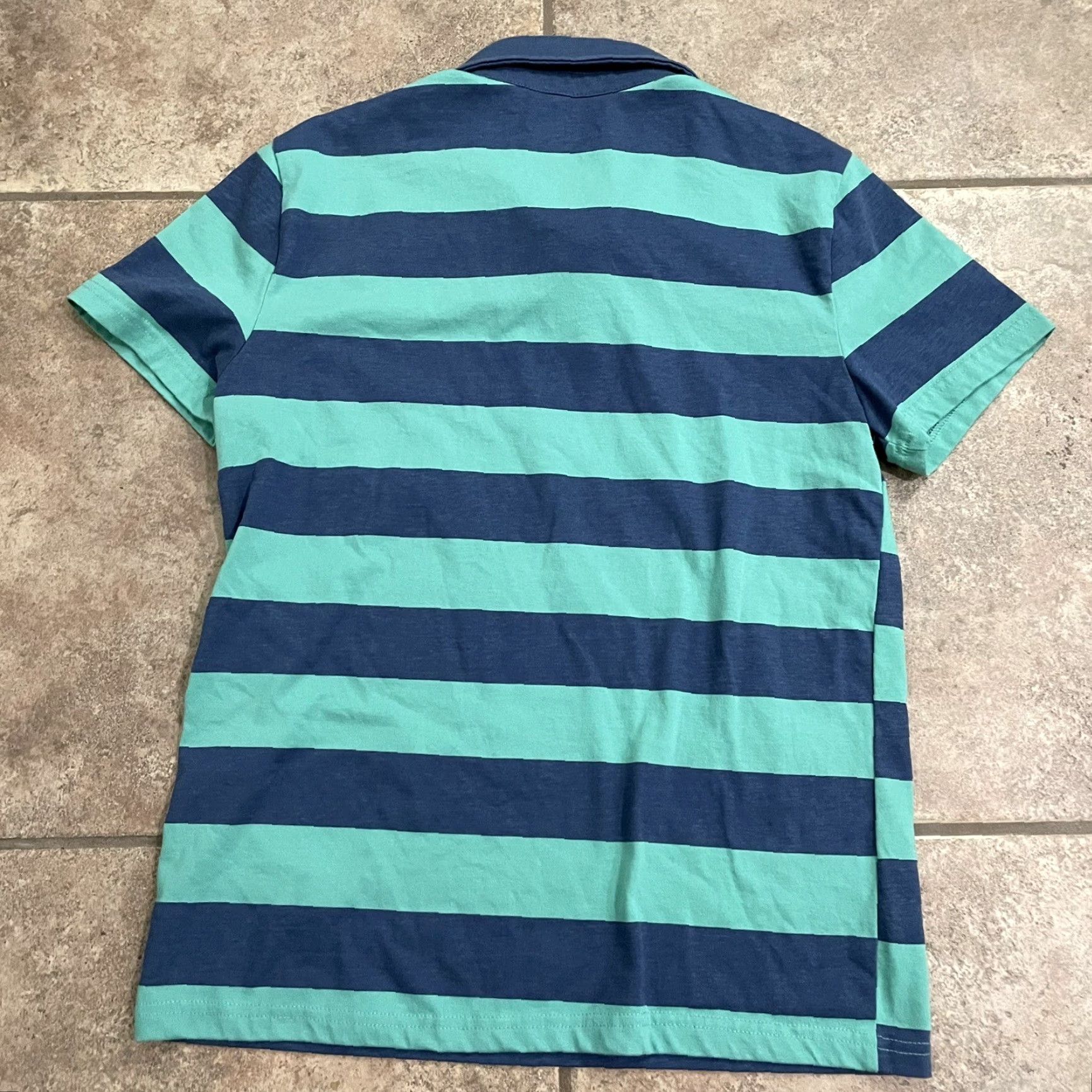 Disney Disney Mickey and Friends striped polo Tennis shirt cotton blend Mens Size S Size US S / EU 44-46 / 1 - 5 Thumbnail