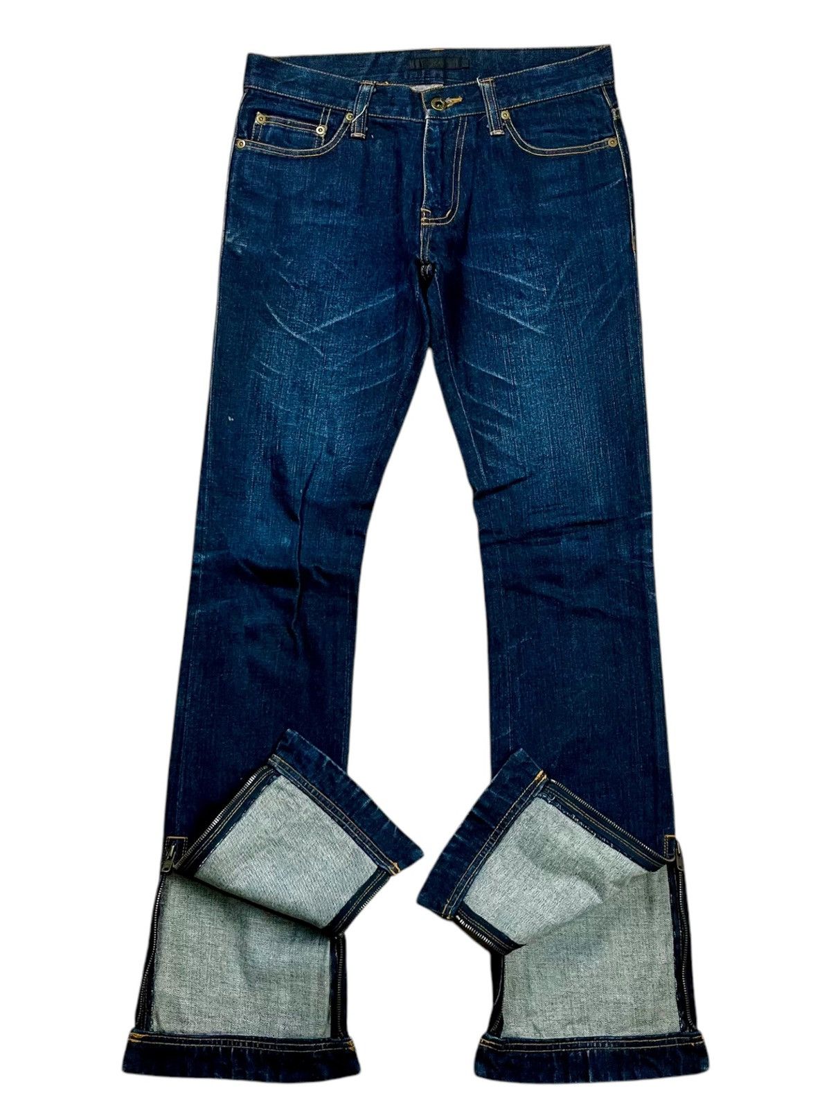 If Six Was Nine 2000s Rico - Riri Zips Hedi Slimane Style Denim Size US 29 - 1 Thumbnail