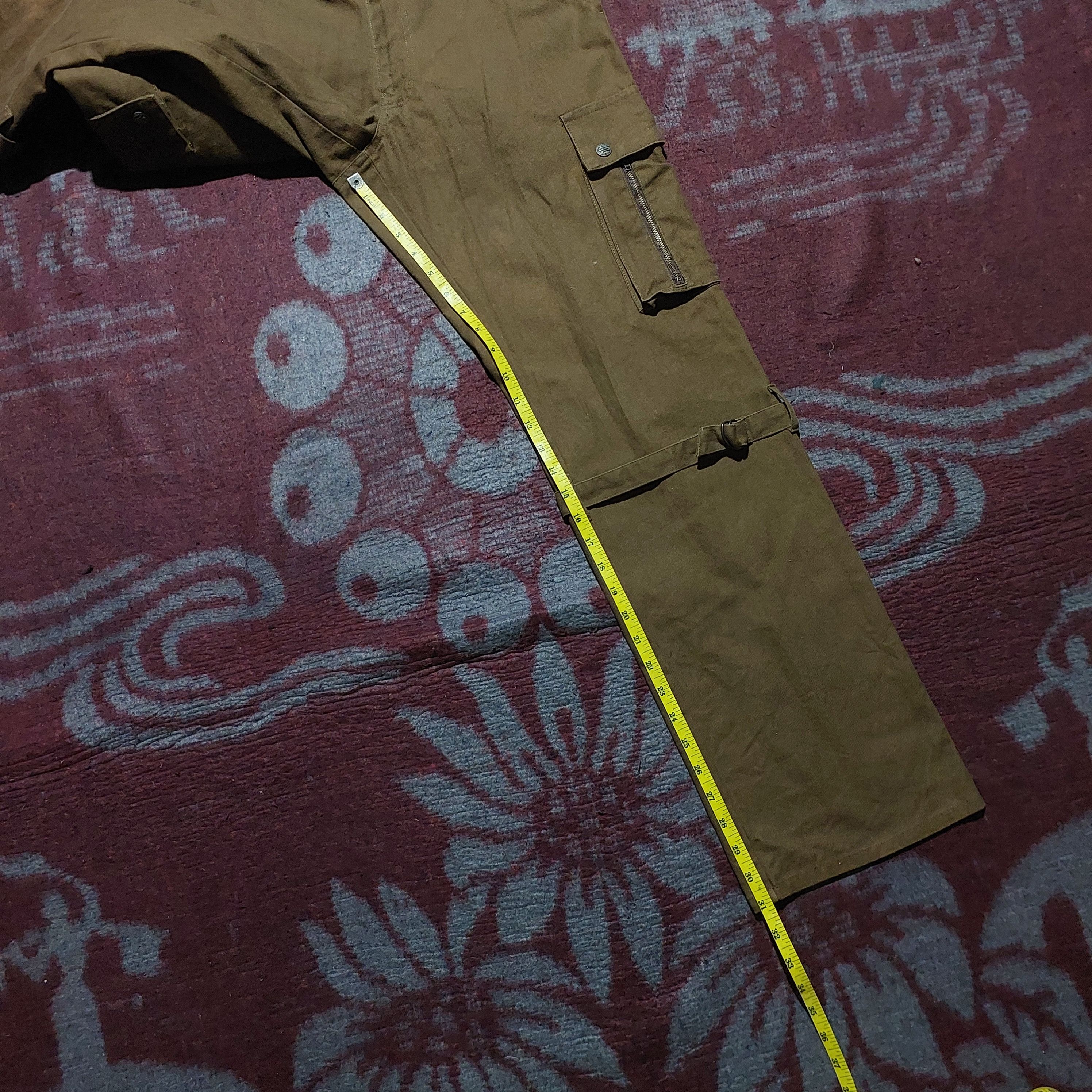 Schlussel Schlussel brown cargo flared pants Size US 30 / EU 46 - 18 Thumbnail