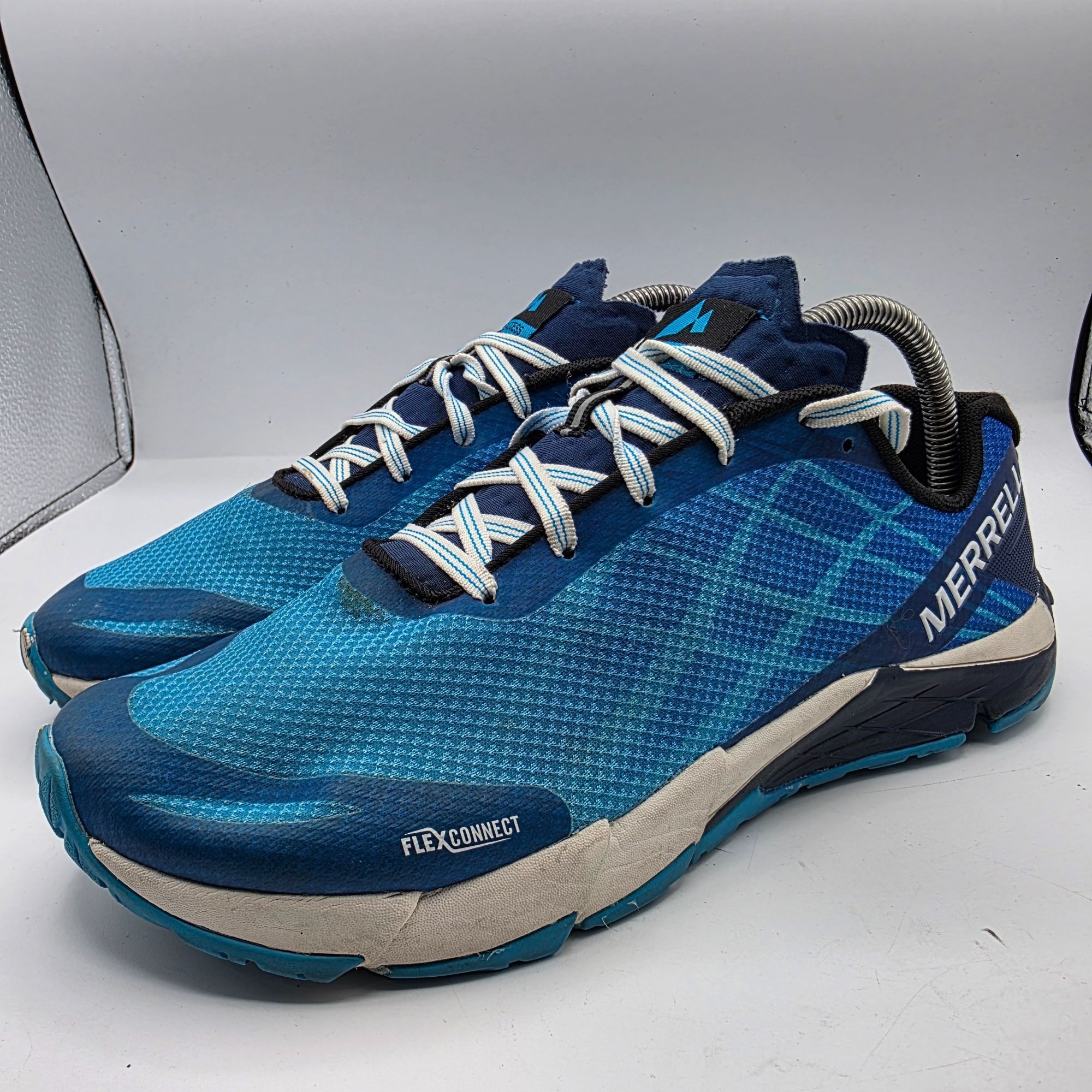 Merrell Merrell Bare Access Flex Shoes Mens Size 8.5 Blue Cyan Athle Size US 8.5 / EU 41-42 - 4 Thumbnail