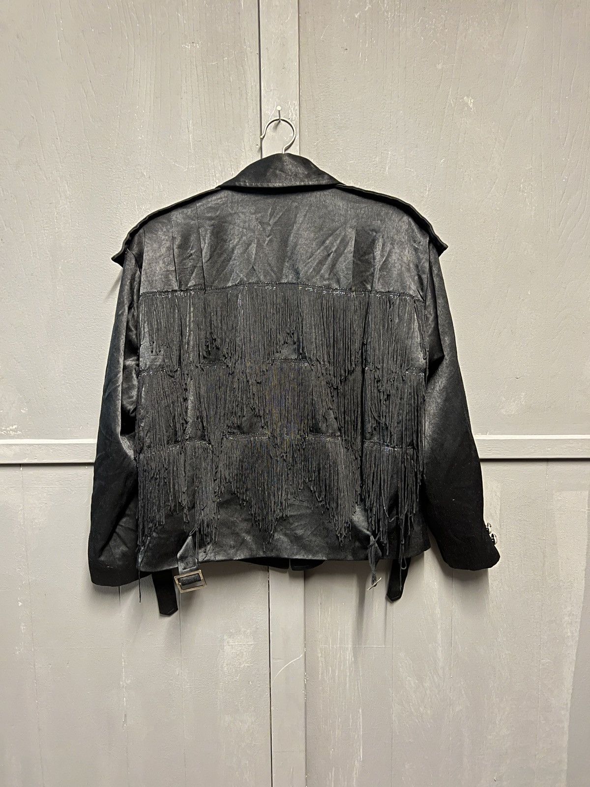 Vintage Japanese fringe silk jacket Size US M / EU 48-50 / 2 - 3 Thumbnail