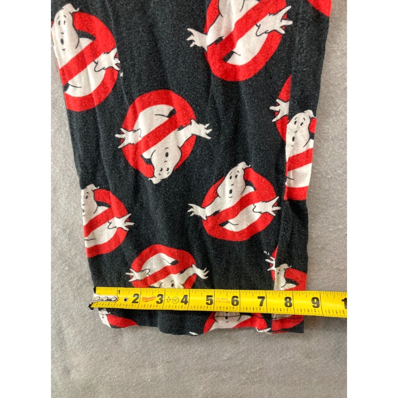 Vintage MJC Ghostbusters Womens Sleep Pants S Black Logo Vintage 80s 90s Lounge Pants Shirt Womens Black Ghostbusters Logo Vintage 90s Size 28" / US 6 / IT 42 - 6 Thumbnail