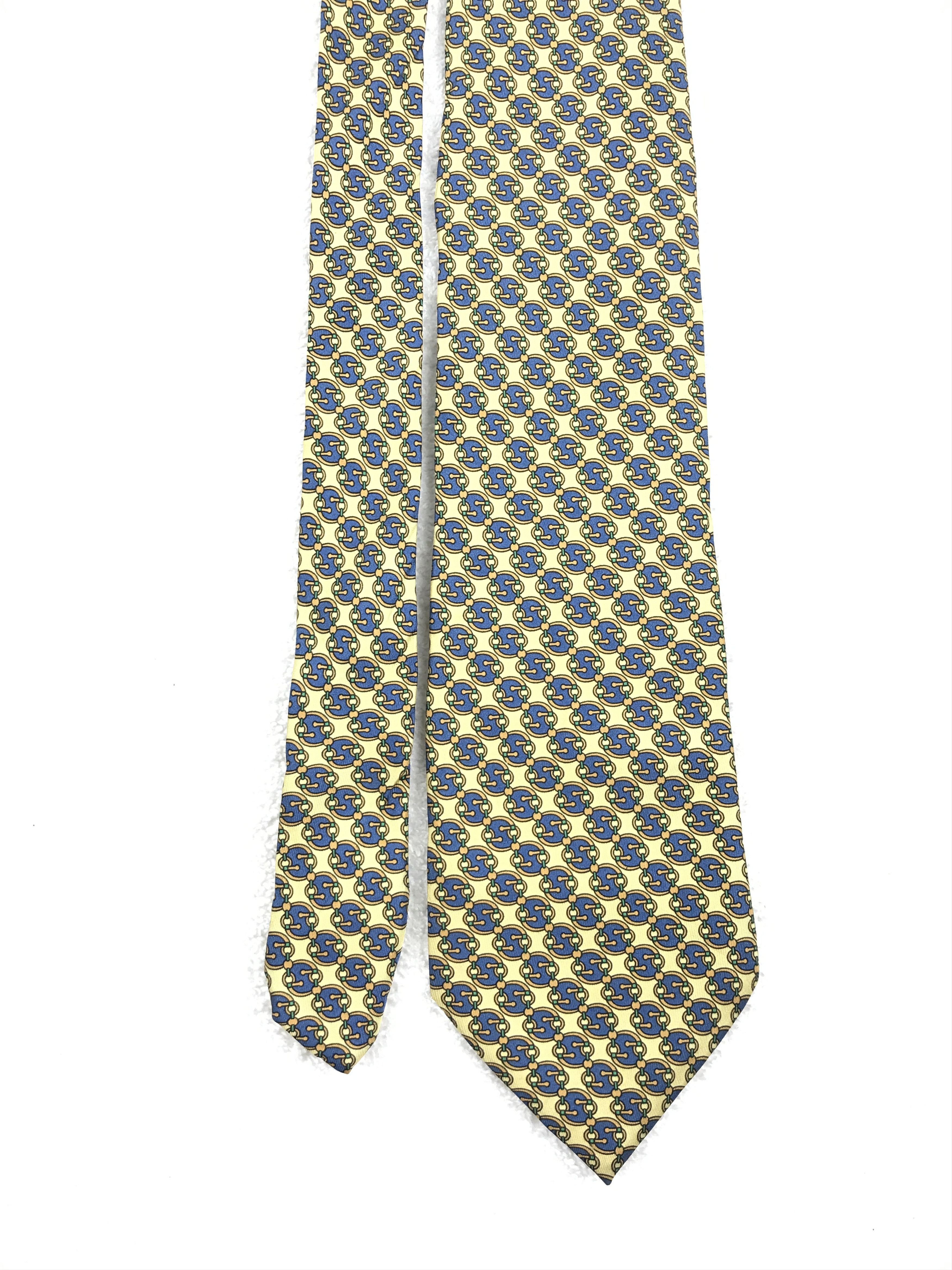 Vintage Vintage Sete Italiane Silk Necktie Size ONE SIZE - 3 Thumbnail
