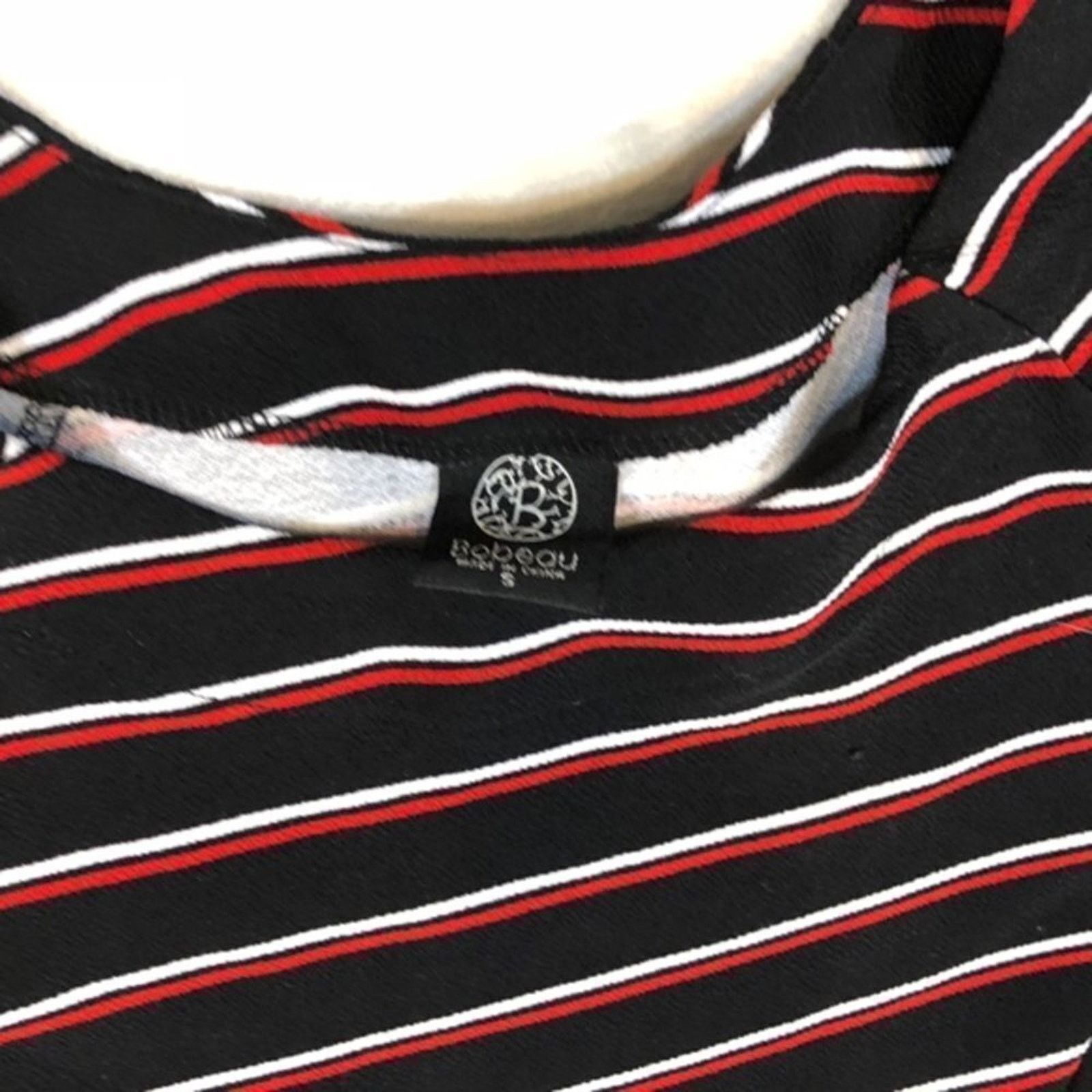 Other Bobeau striped boxy short sleeve top | Sz S Size S / US 4 / IT 40 - 4 Thumbnail