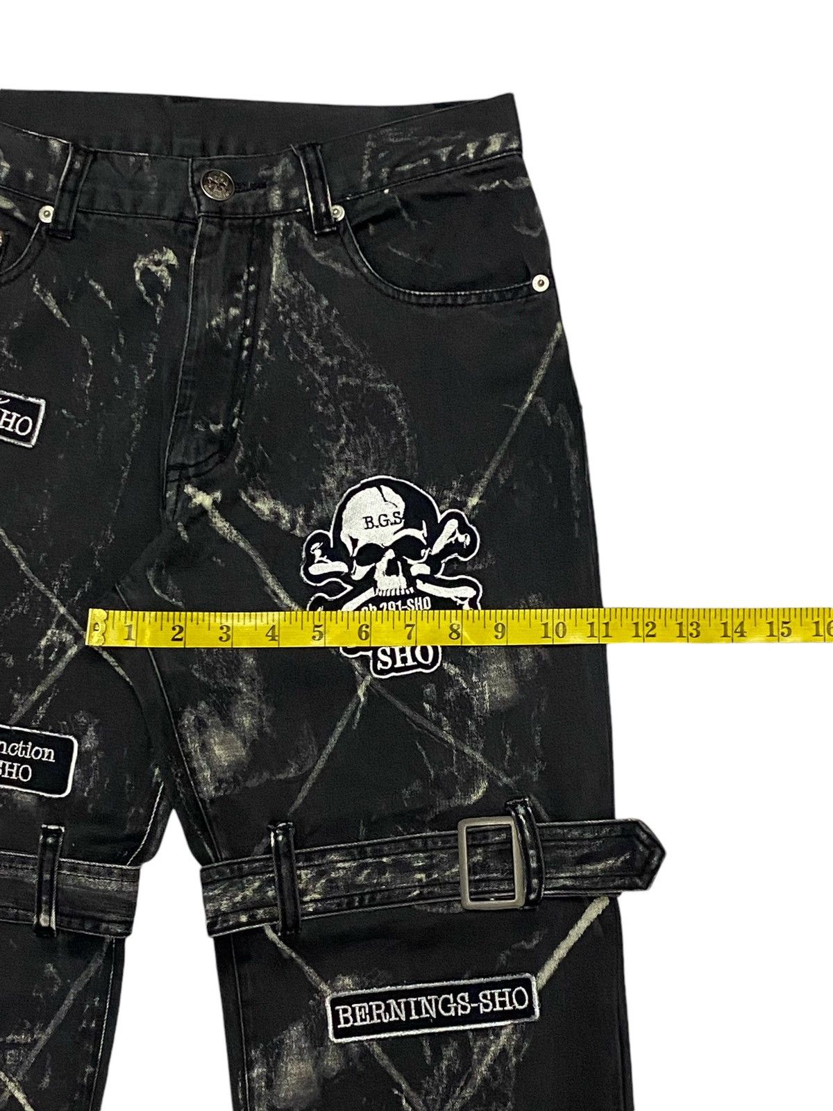 Japanese Brand Japanese Brand “BERNINGS-SHO” Patchwork Bondage Pants Size US 29 - 14 Thumbnail