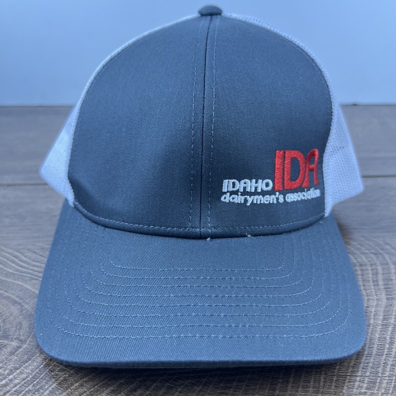 Other Idaho Dairymens Association Hat Gray Cap Adjustable Hat Gray Size ONE SIZE - 2 Thumbnail
