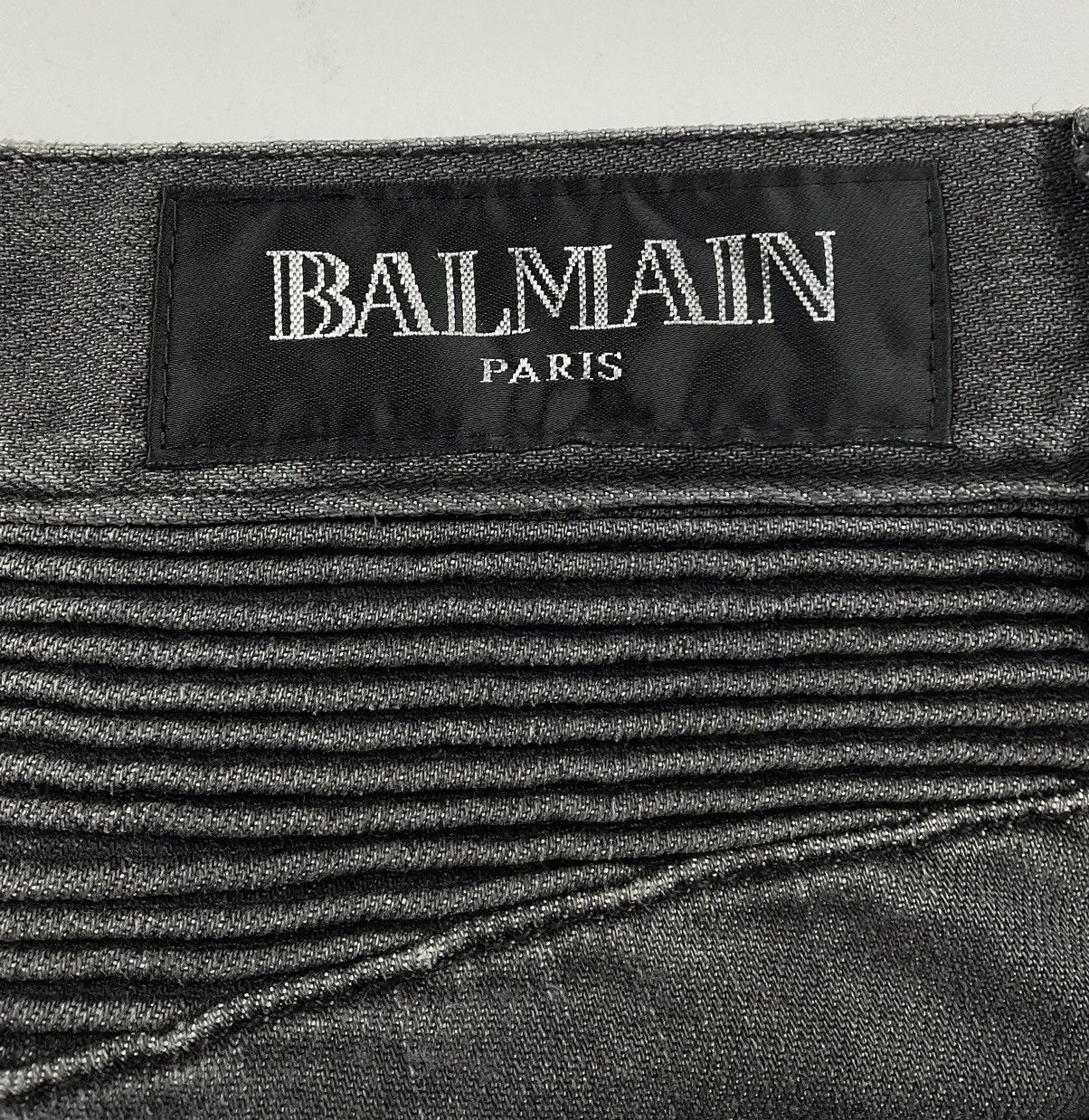 Balmain Balmain Distressed Biker Jeans Size US 32 / EU 48 - 6 Thumbnail