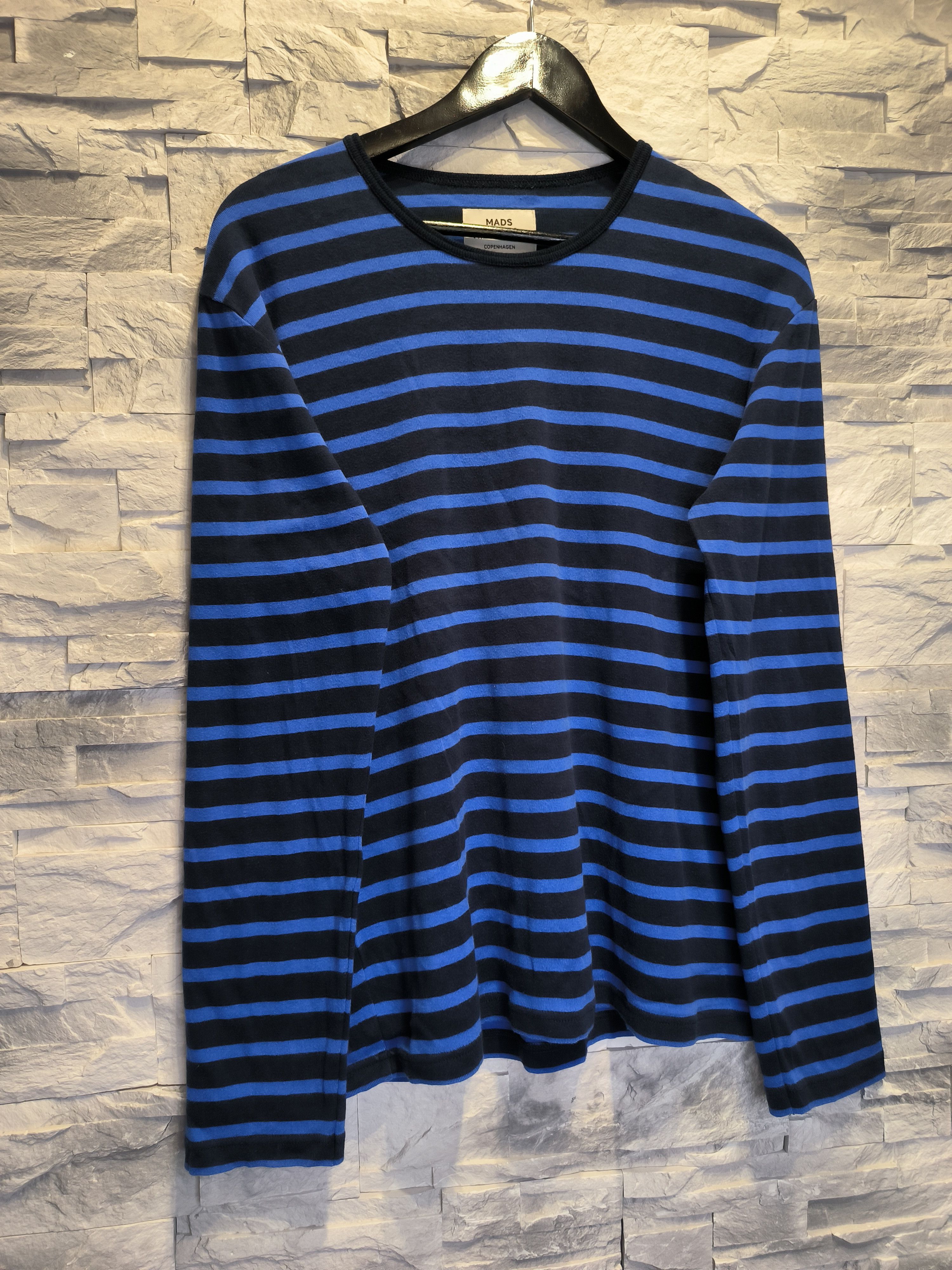 Mads Norgaard Mads Noorgard Striped Long Sleeve Shirt Sweatshirt Size US S / EU 44-46 / 1 - 3 Thumbnail