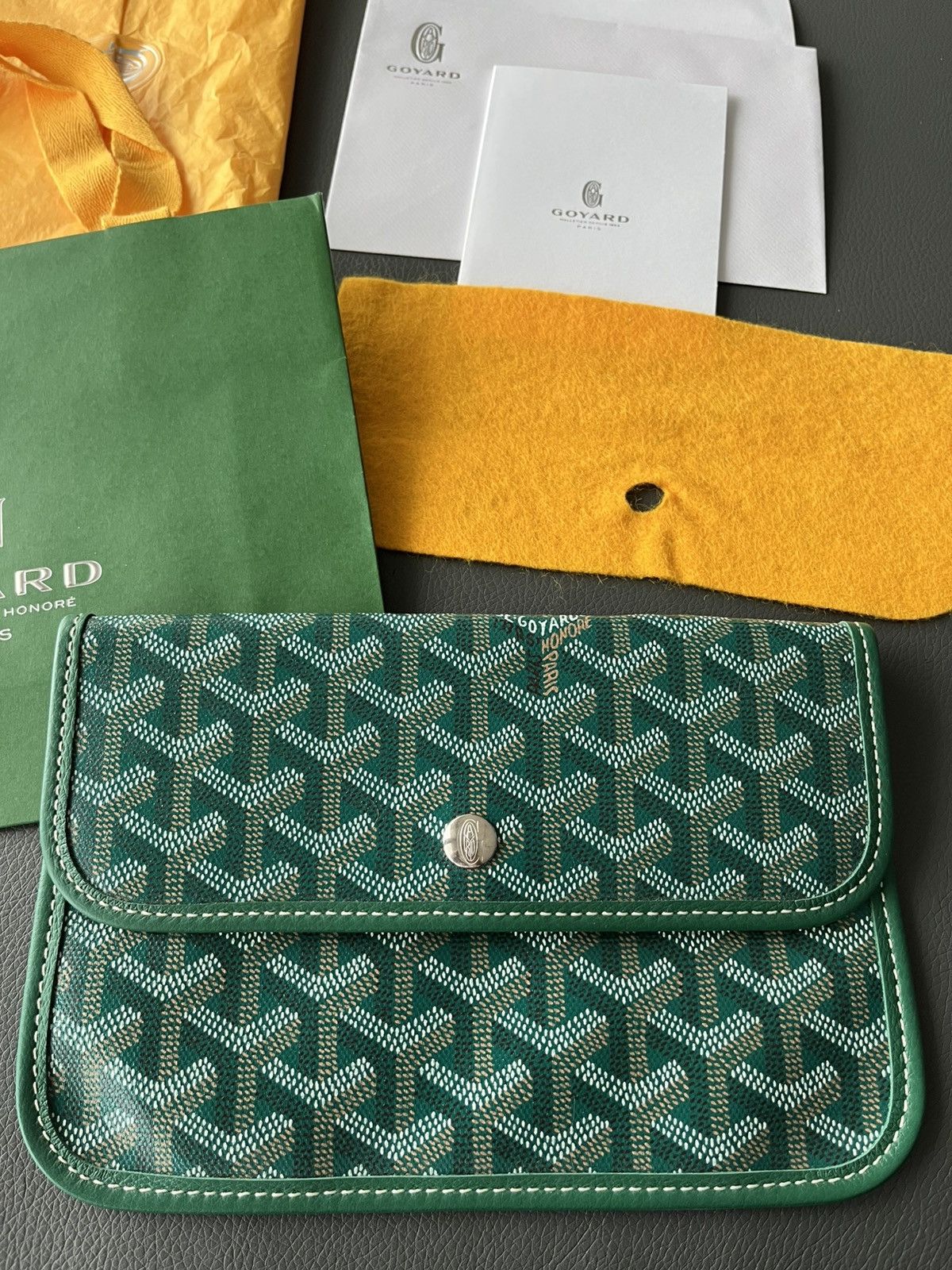 Goyard Goyard Limited Edition XL Clutch Pouch Brand New Super Rare Size ONE SIZE - 7 Thumbnail
