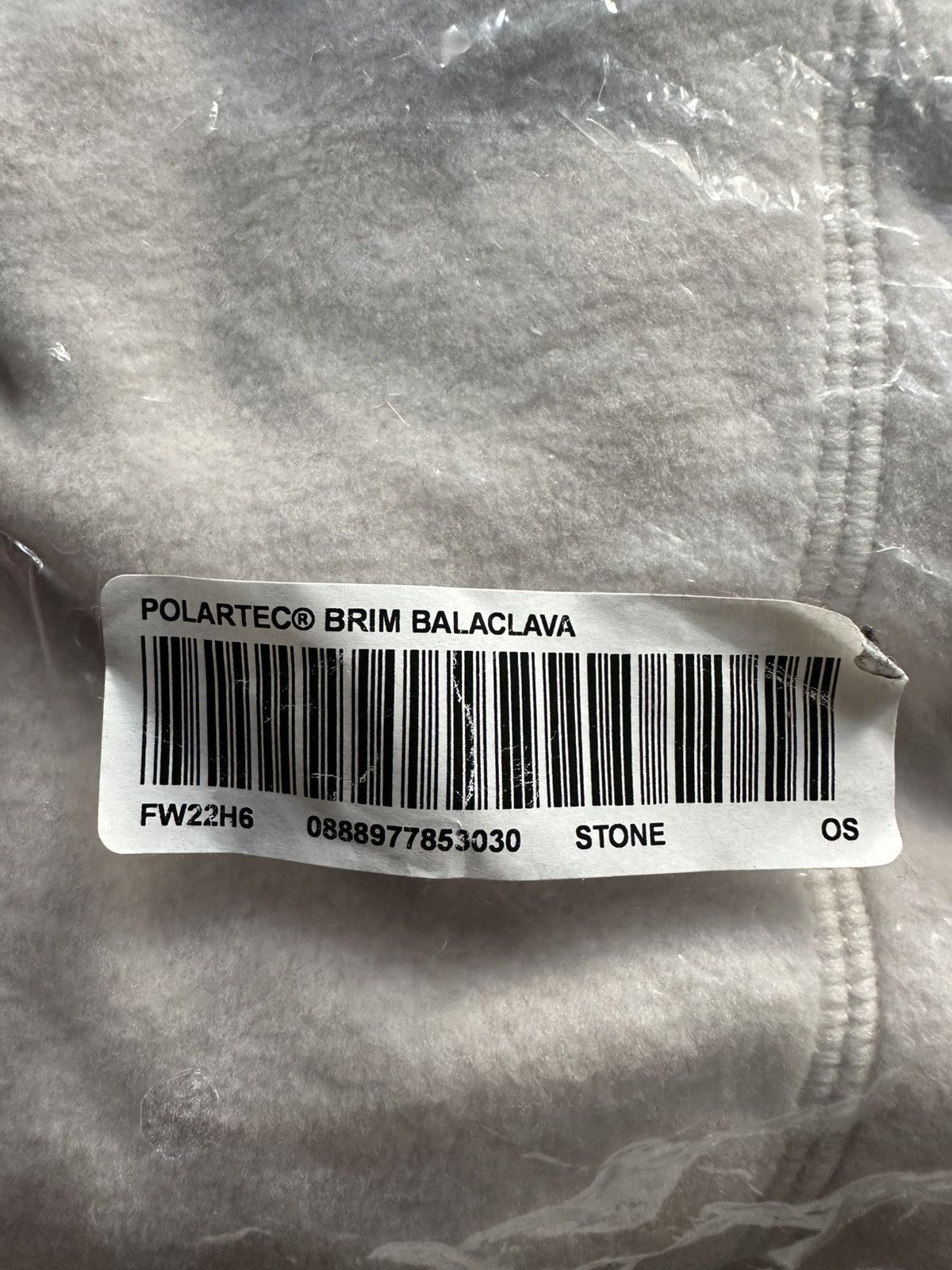 Supreme Supreme Polartec Brim Balaclava Facemask Size ONE SIZE - 4 Thumbnail
