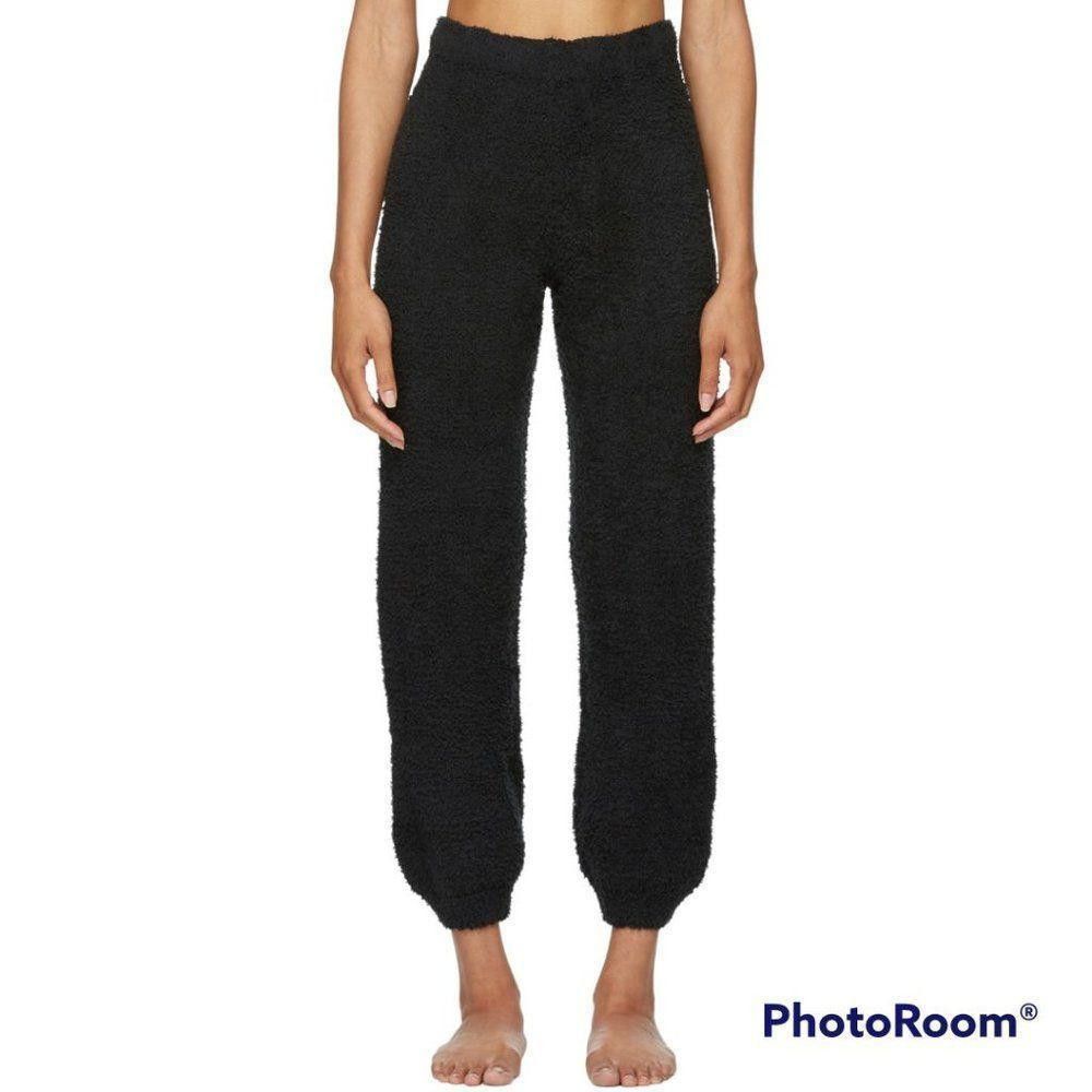 Designer Ct1109 Skims Nwt Onyx Cozy Knit High Rise Tapered Pant 2x/3x Size 42" / US 20 - 1 Thumbnail