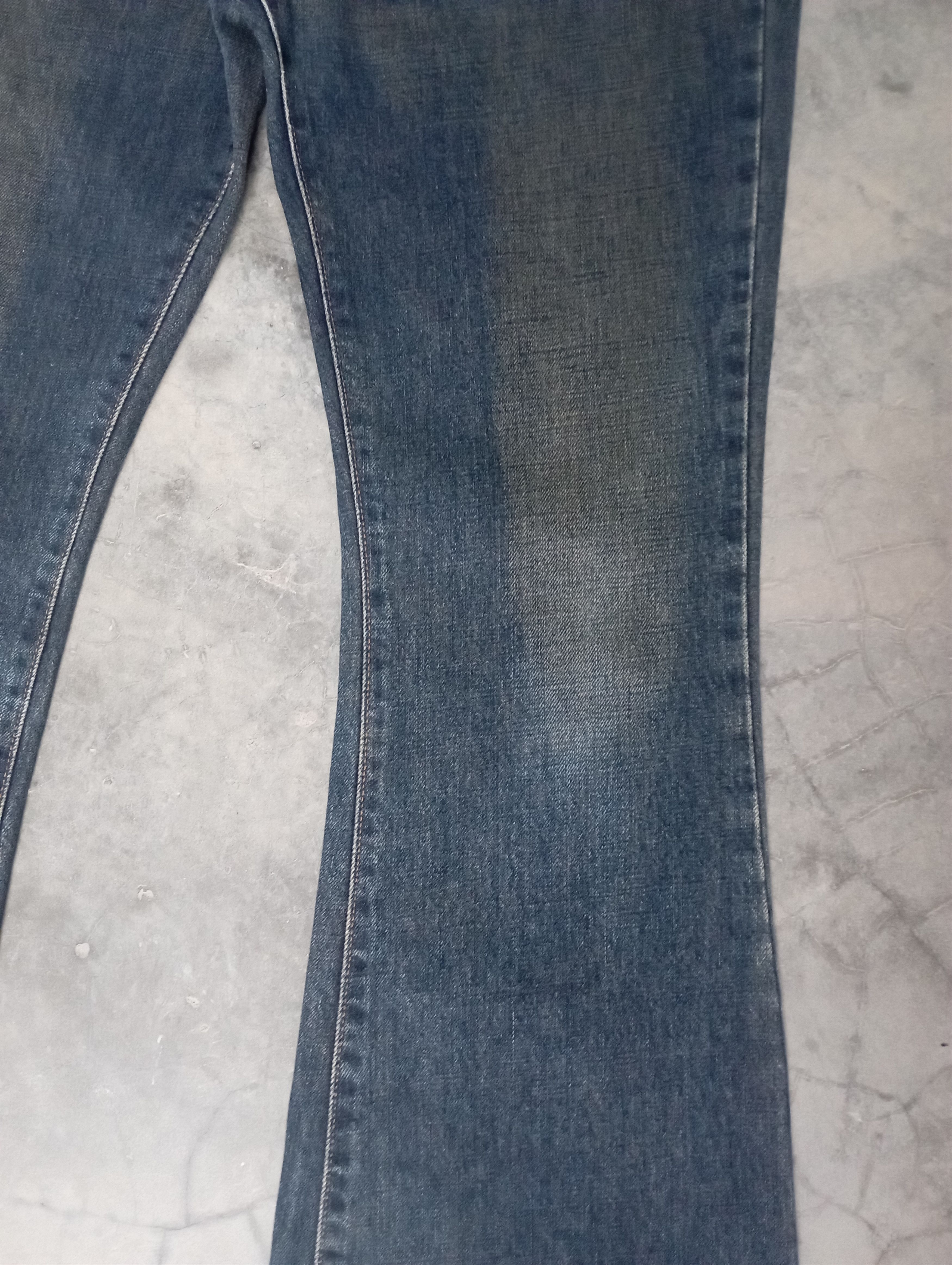 Tornado Mart Super Flare Jeans Made In Japan Mud Rusty Vintage Edwin 400 Size US 34 / EU 50 - 7 Thumbnail