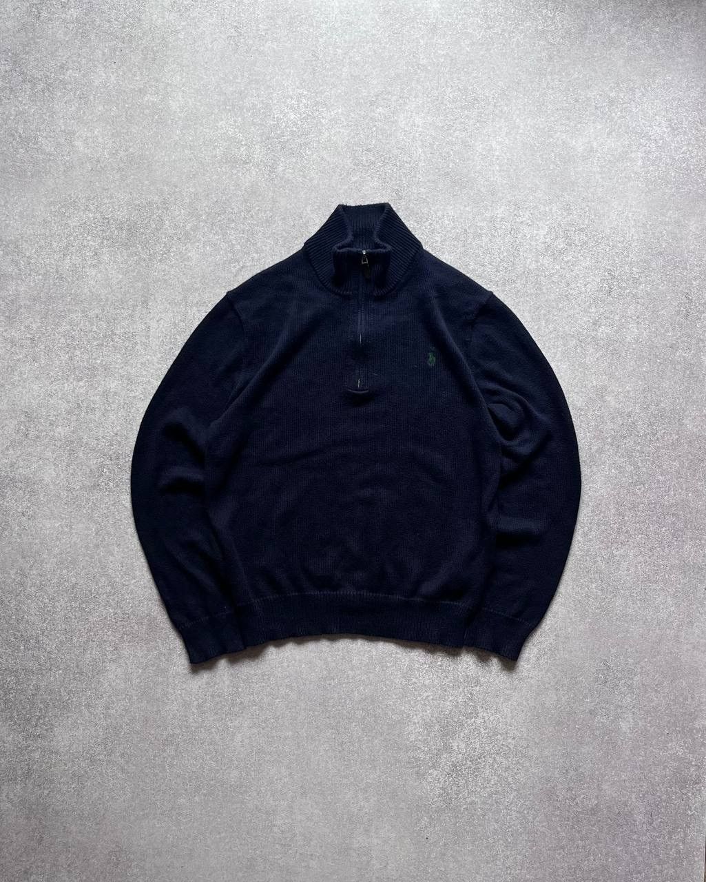 Polo Ralph Lauren × Vintage Vintage Polo Ralph Lauren 1/3 Wool Sweater Y2K S Size US S / EU 44-46 / 1 - 1 Thumbnail