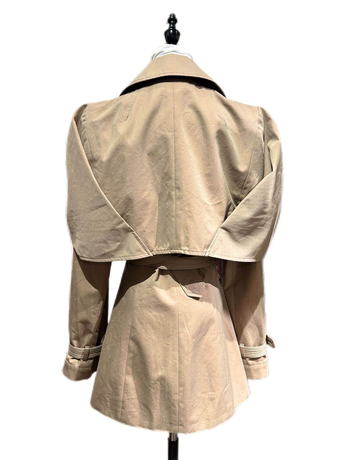 Alexander McQueen Alexander McQueen Cape Trench 2018SS Size 40 IT Size S / US 4 / IT 40 - 3 Thumbnail