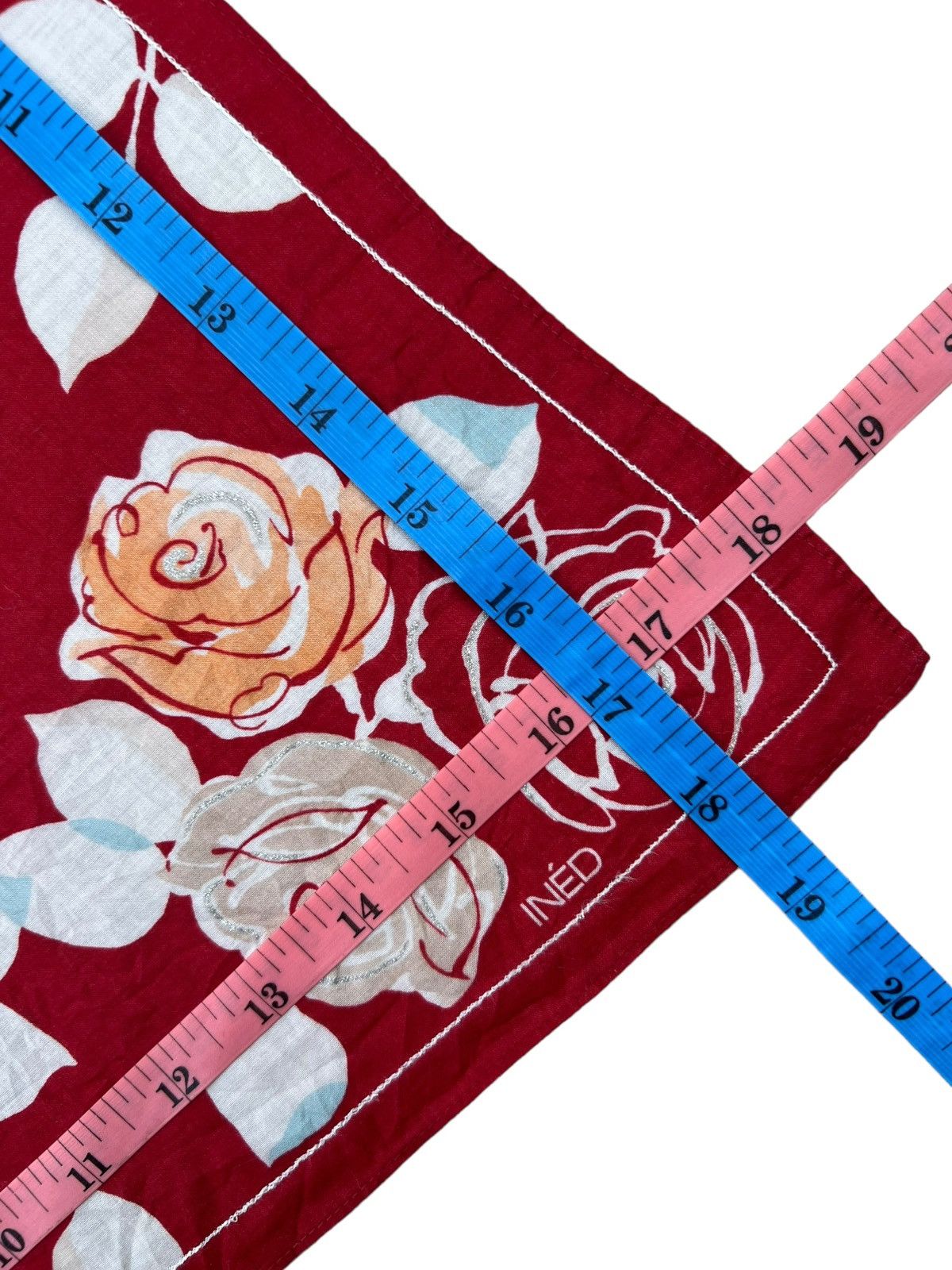 Yohji Yamamoto Ined Handkerchief Neckerchief Bandana Pocketsquare Size ONE SIZE - 5 Thumbnail