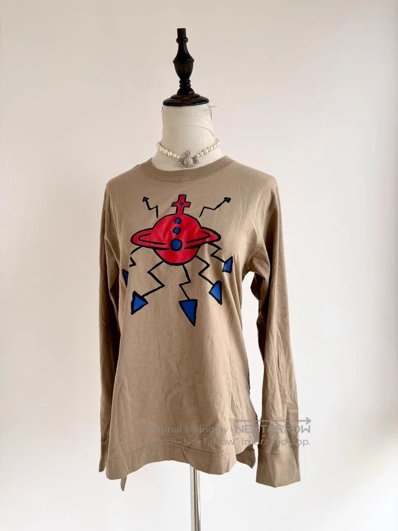 Vivienne Westwood Vivienne Westwood Vintage flat off-white large Saturn long Size M / US 6-8 / IT 42-44 - 1 Thumbnail