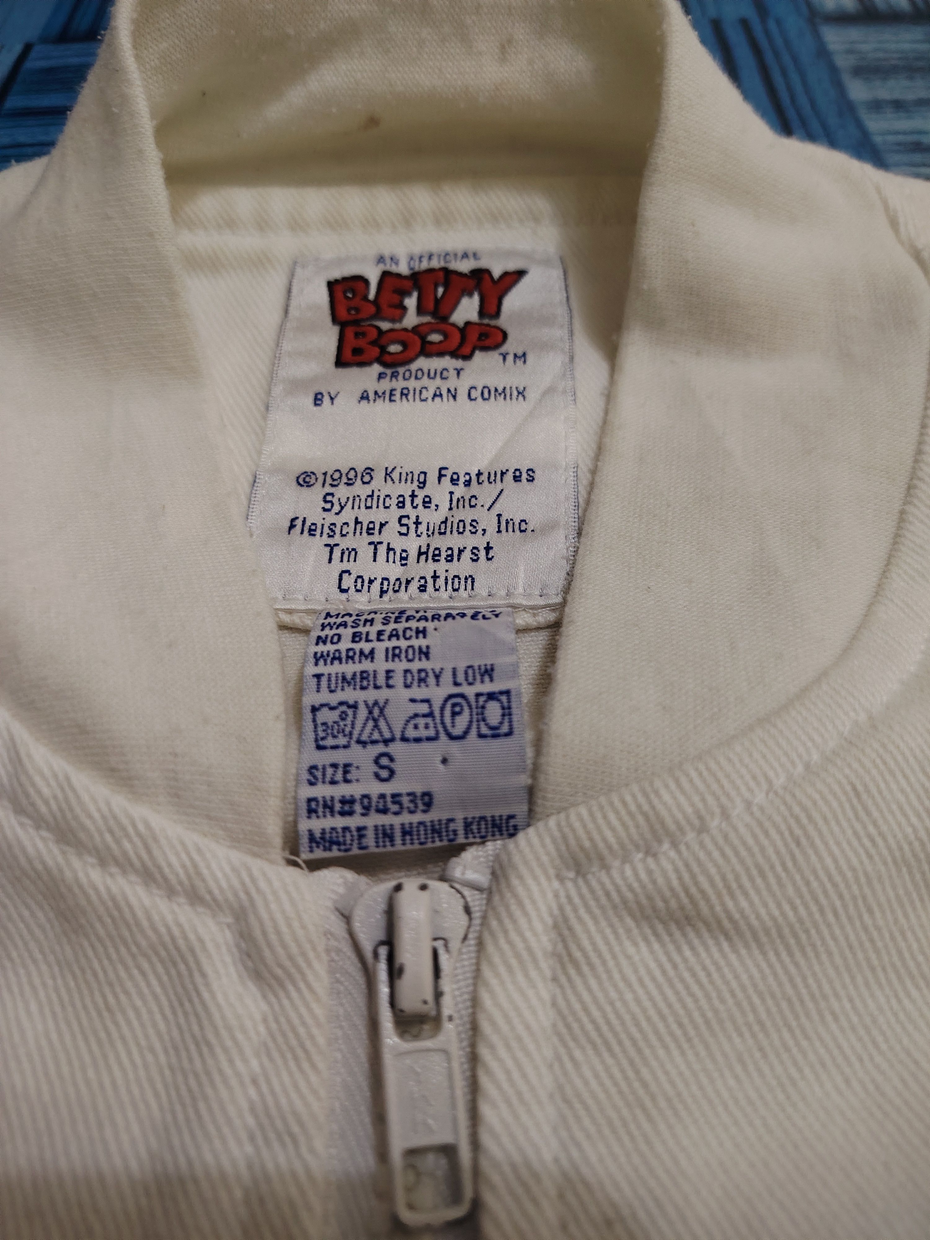 Vintage 💥Insane Vtg 90s Betty Boop Jacket Back Big logo Size US M / EU 48-50 / 2 - 4 Thumbnail