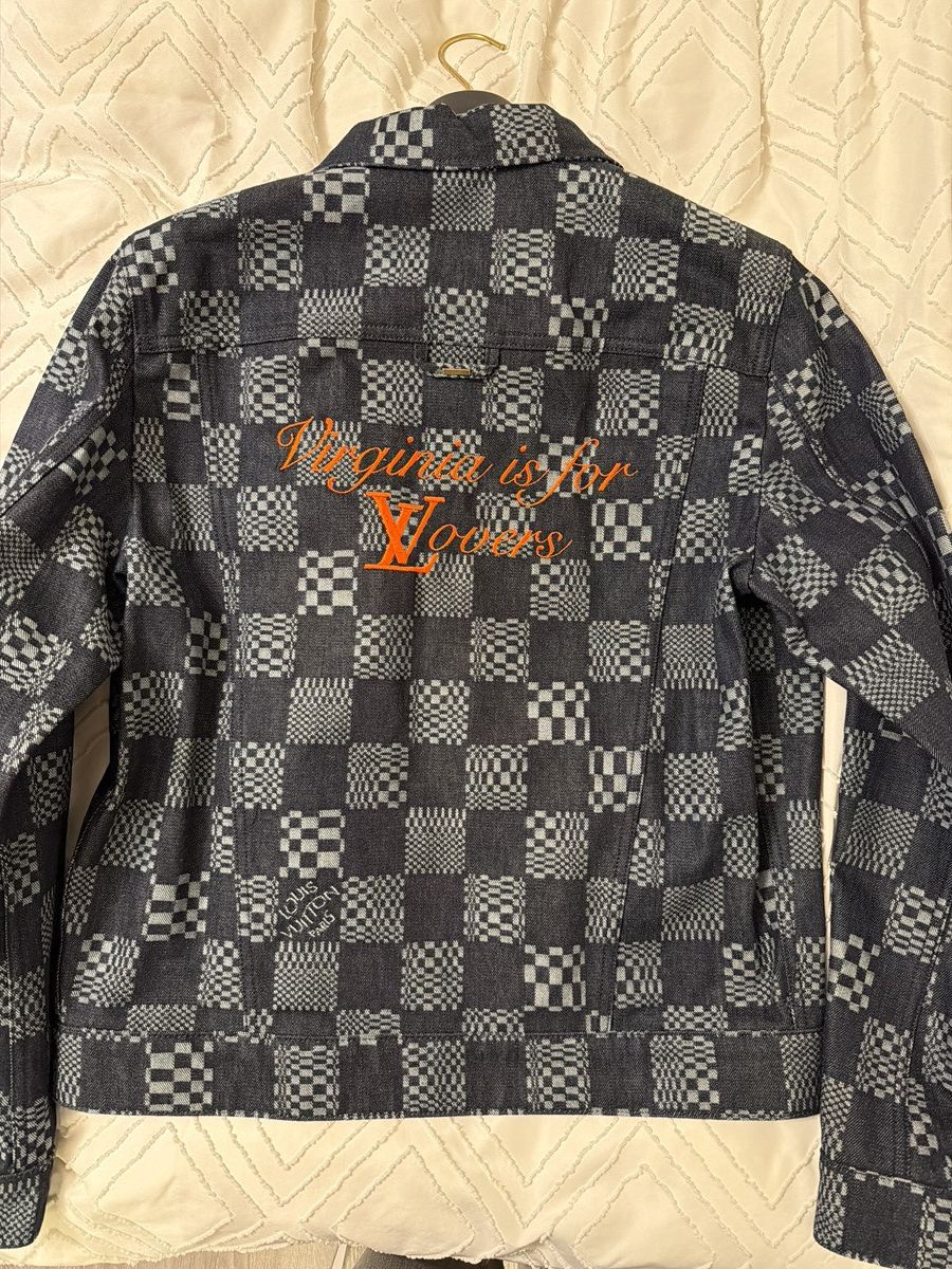 Louis Vuitton Louis Vuitton Virginia Is For Lovers Embroider Denim Jacket Size US S / EU 44-46 / 1 - 2 Thumbnail