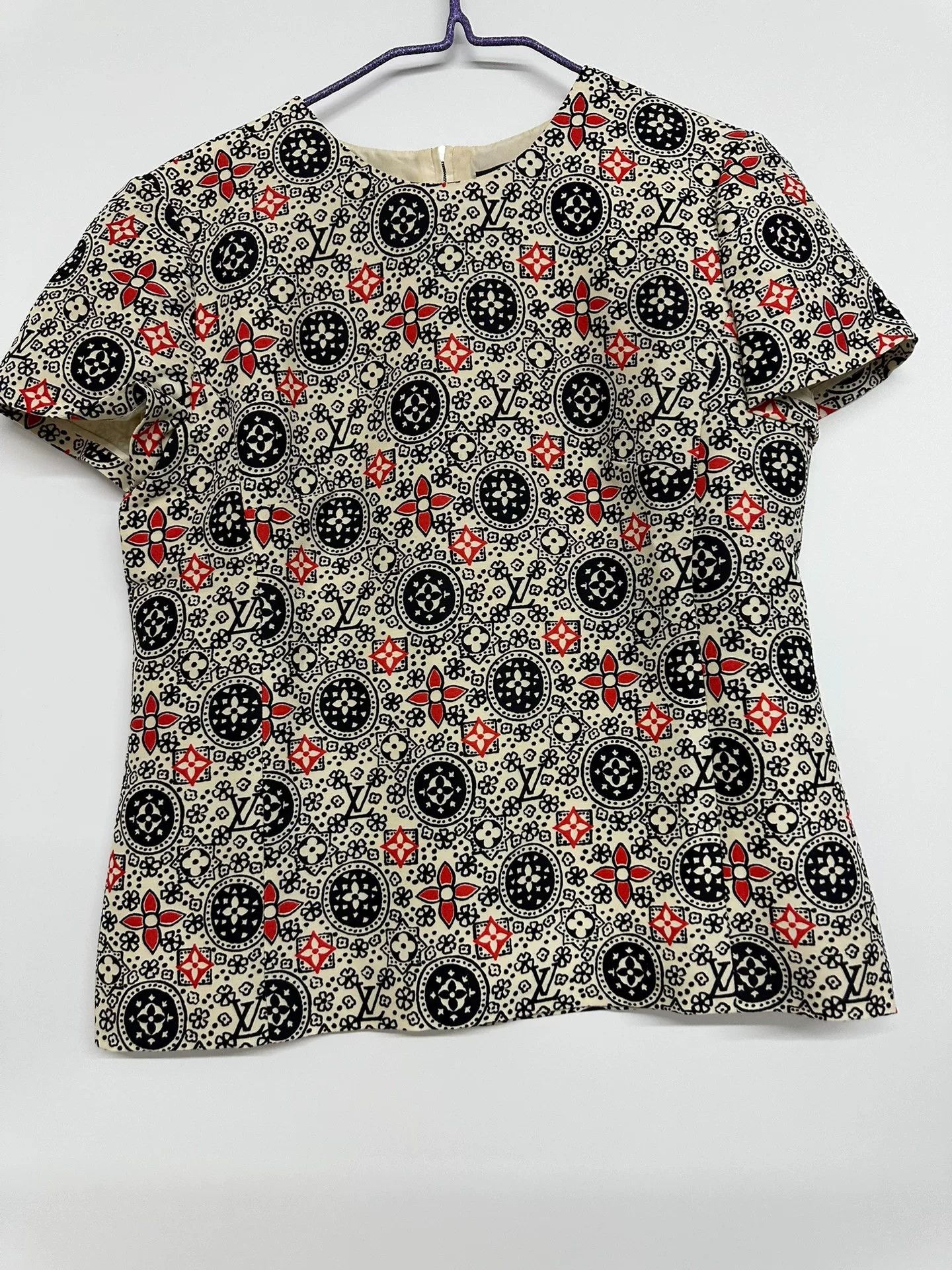 Louis Vuitton Louis Vuitton All-Over Print Short-Sleeve Size S / US 4 / IT 40 - 1 Thumbnail