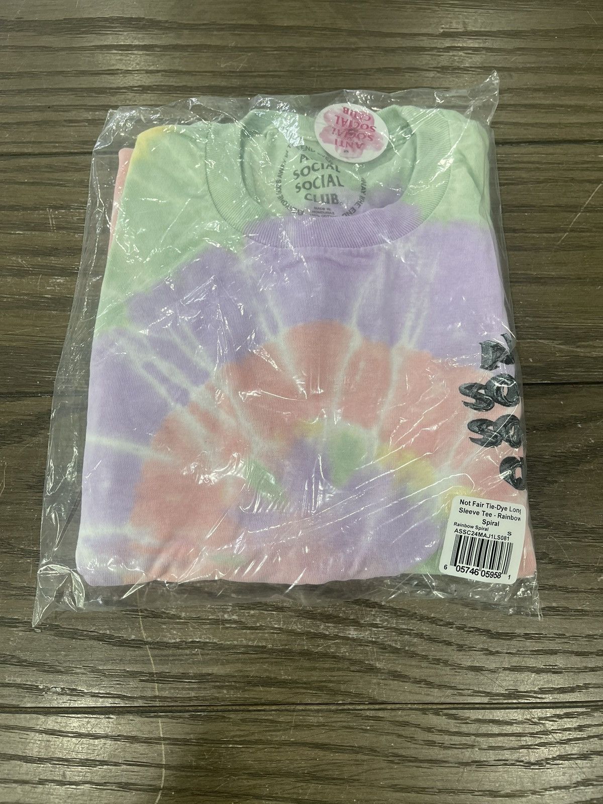 Anti Social Social Club × Designer ‼️ ASSC Anti Social Club Not Fair Tie Dye Long Sleeve Small ‼️ Size S / US 4 / IT 40 - 9 Thumbnail