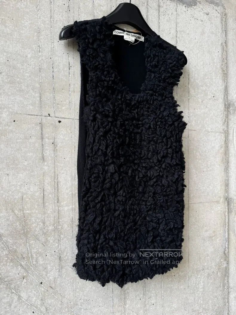 Comme des Garcons Comme Des Garcons Mainline patchwork vest with fur Size S / US 4 / IT 40 - 2 Thumbnail