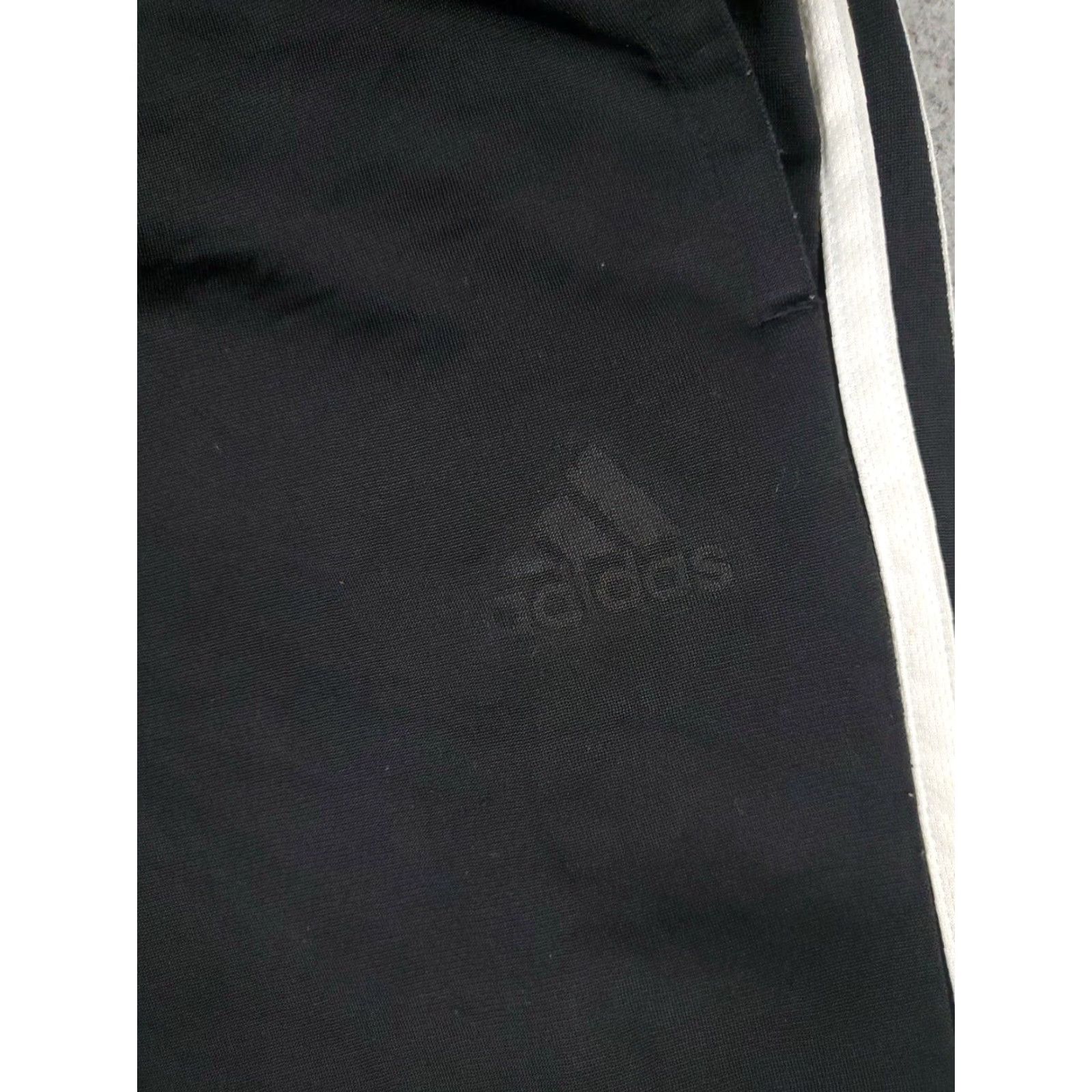 Adidas Adidas Pants Mens Small Black Running Track Sweatpants Joggers Size US 29 - 5 Thumbnail