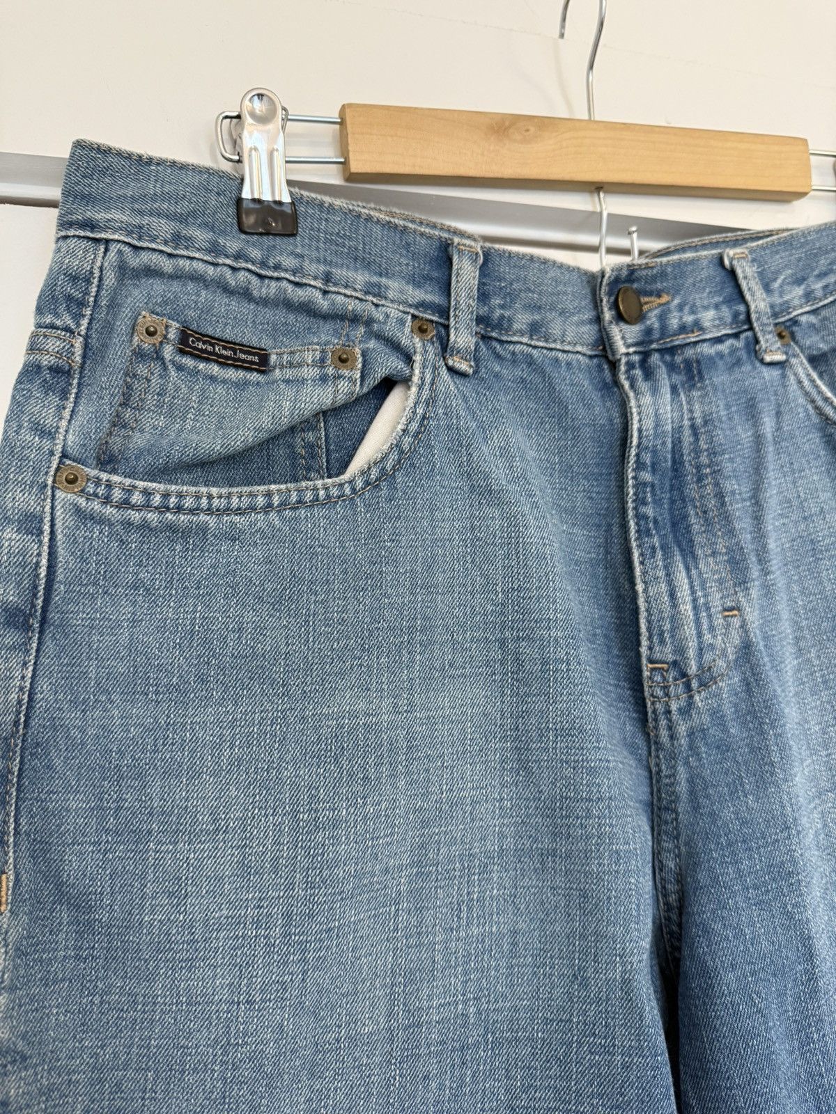 Calvin Klein Vintage Relaxed Straight Leg Size US 34 / EU 50 - 2 Thumbnail