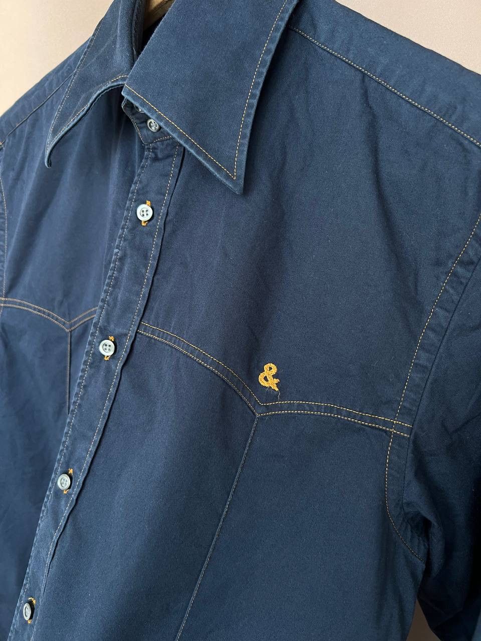 Dolce & Gabbana Dolce Gabbana Vintage Button Up Shirt Mens Size 48 or M Rare Size US M / EU 48-50 / 2 - 10 Thumbnail