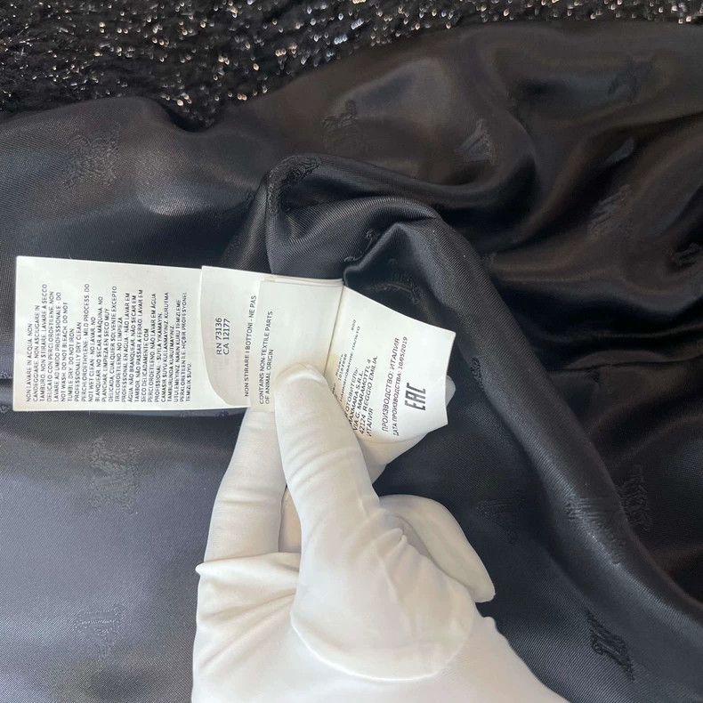Max Mara Max Mara Silver thread teddy cotton coat Size L / US 10 / IT 46 - 7 Thumbnail