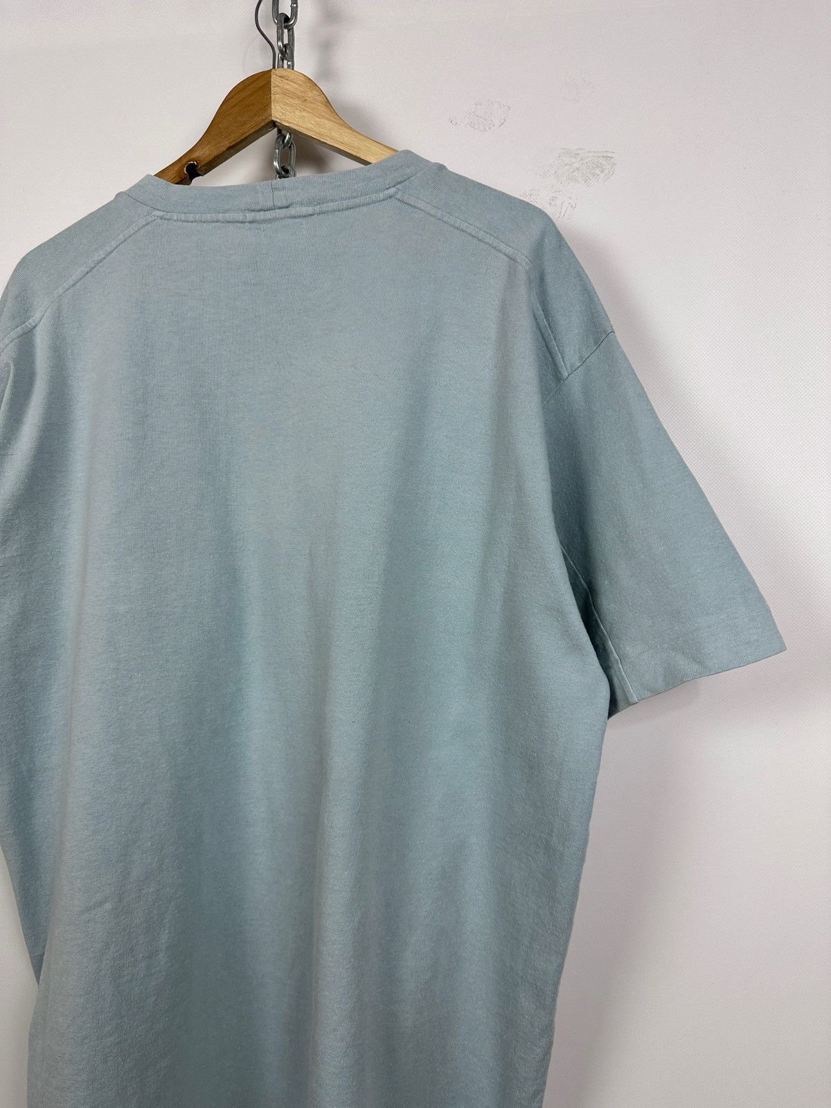 Stone Island 1997 Vintage Stone Island Archive Pocket Blue T-Shirt Size US XXL / EU 58 / 5 - 10 Thumbnail