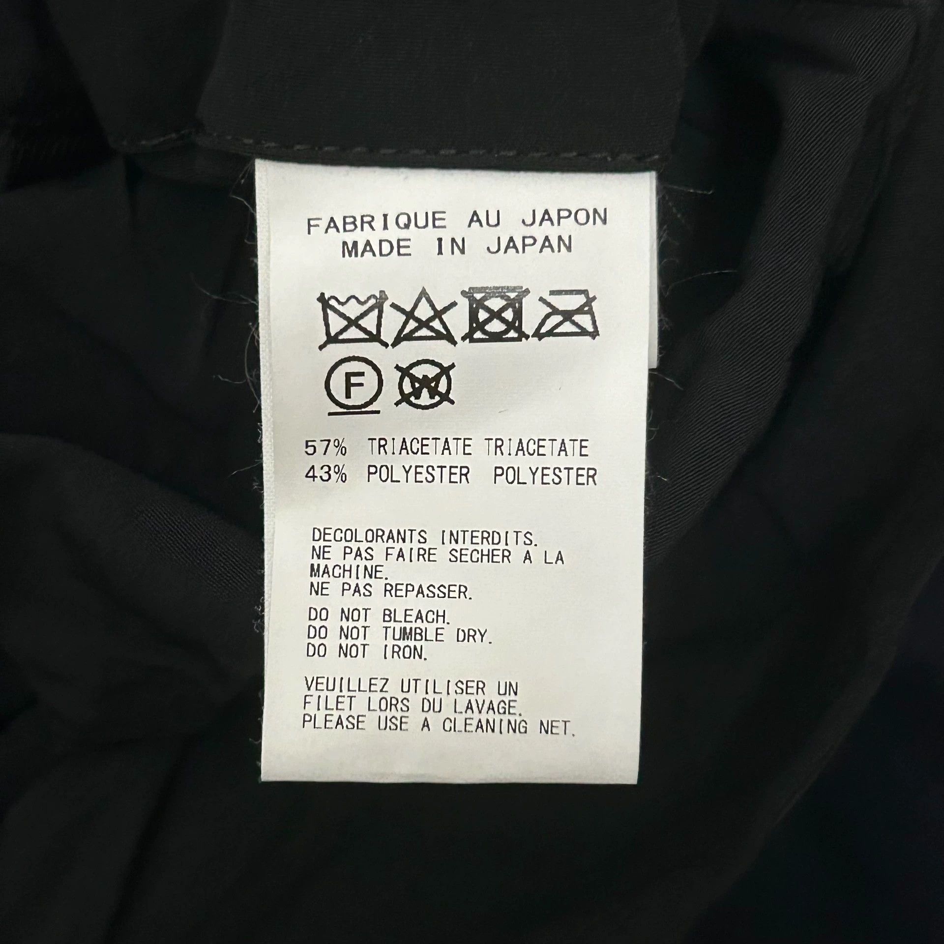 Yohji Yamamoto Yohji Yamamoto 19AW Pour Homme Crinkled Acet Coat Size US M / EU 48-50 / 2 - 7 Thumbnail