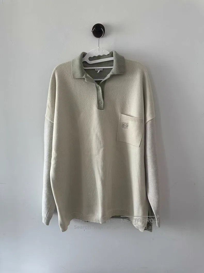 Loewe Loewe Light Color Mixed Wool Polo Size M / US 6-8 / IT 42-44 - 1 Thumbnail