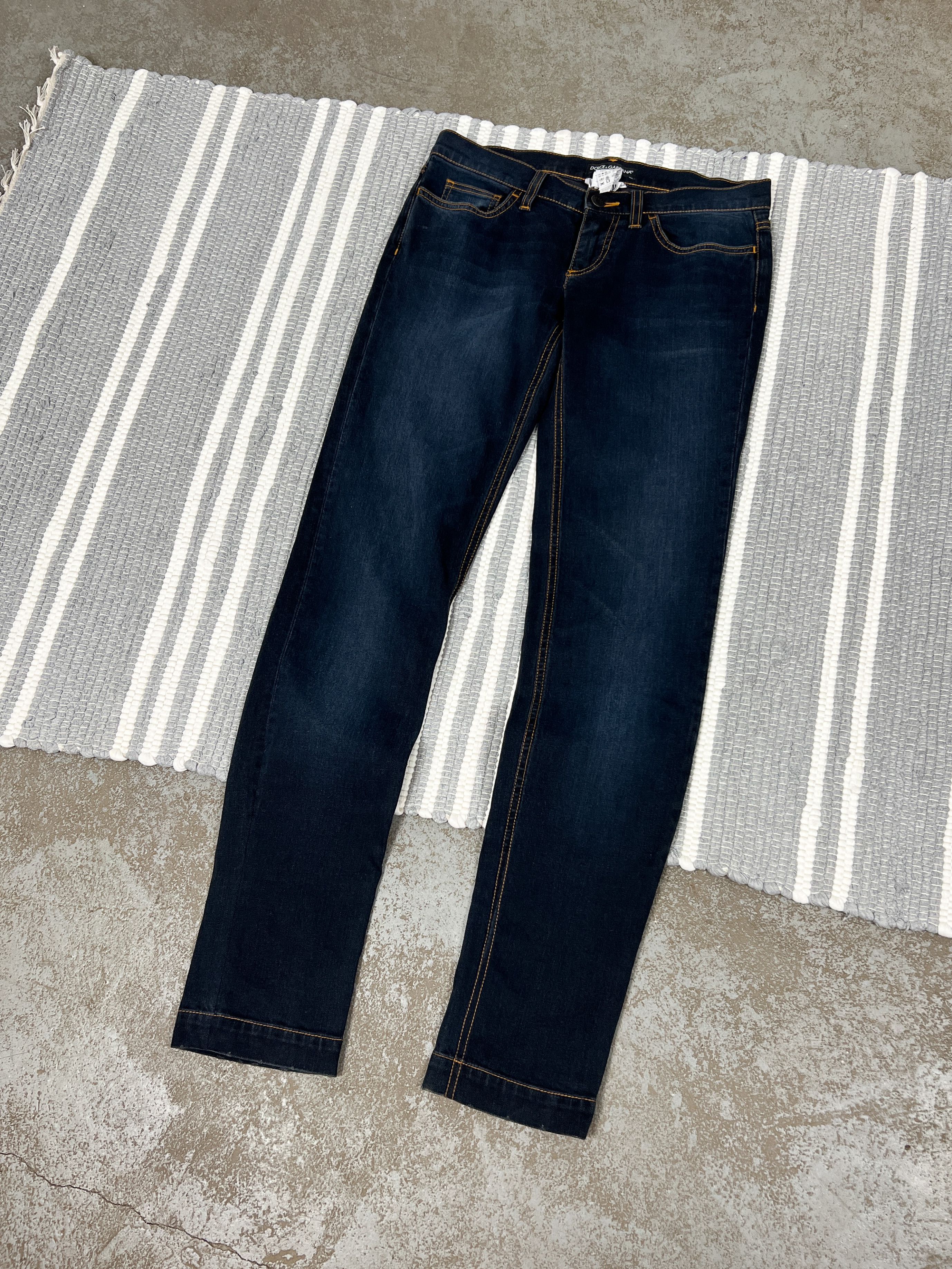 Dolce & Gabbana Vintage Dolce & Gabbana D&G Blue Denim Jeans Pants Size 27" / US 4 / IT 40 - 2 Thumbnail