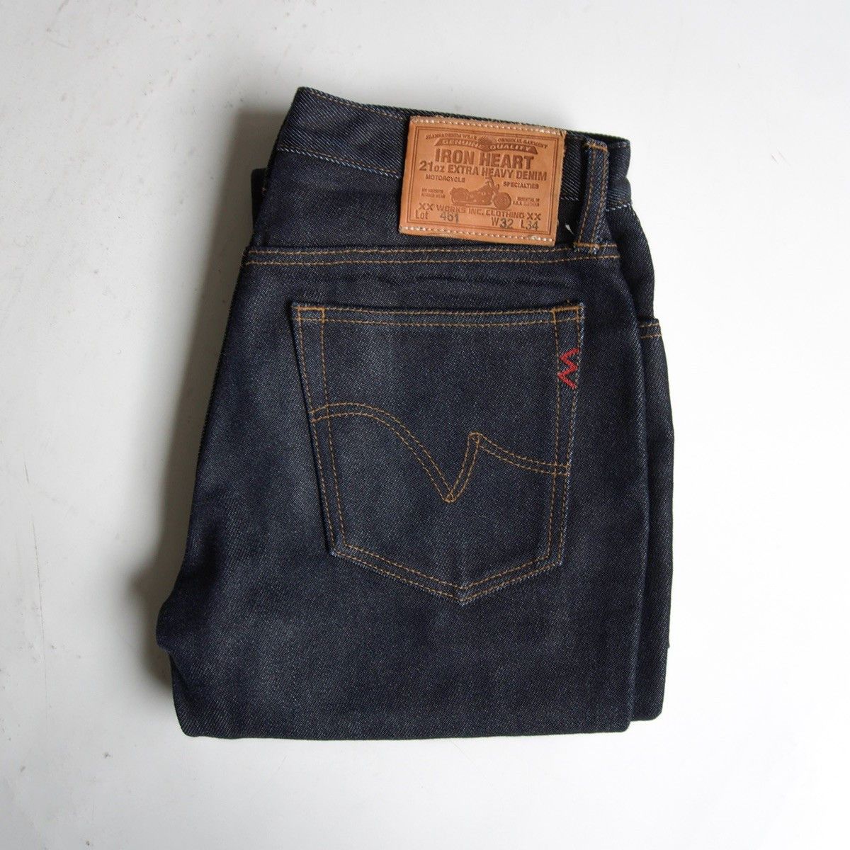 Iron Heart IH-461 - Non Selvedge 21oz Indigo Boot Cut Jean | Grailed