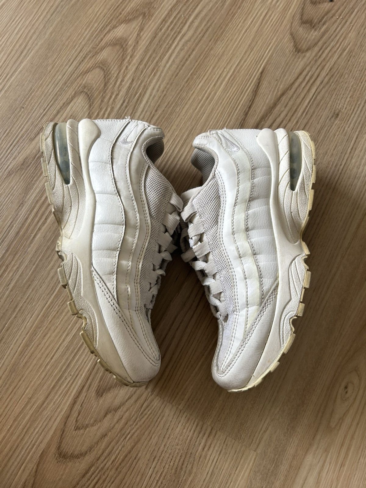 Nike Nike Airmax 95 White Size US 6.5 / IT 36.5 - 4 Thumbnail