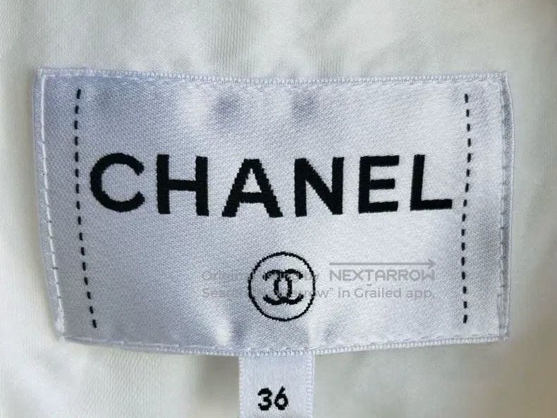 Chanel Chanel White and black tweeded coat Size XS / US 0-2 / IT 36-38 - 4 Thumbnail