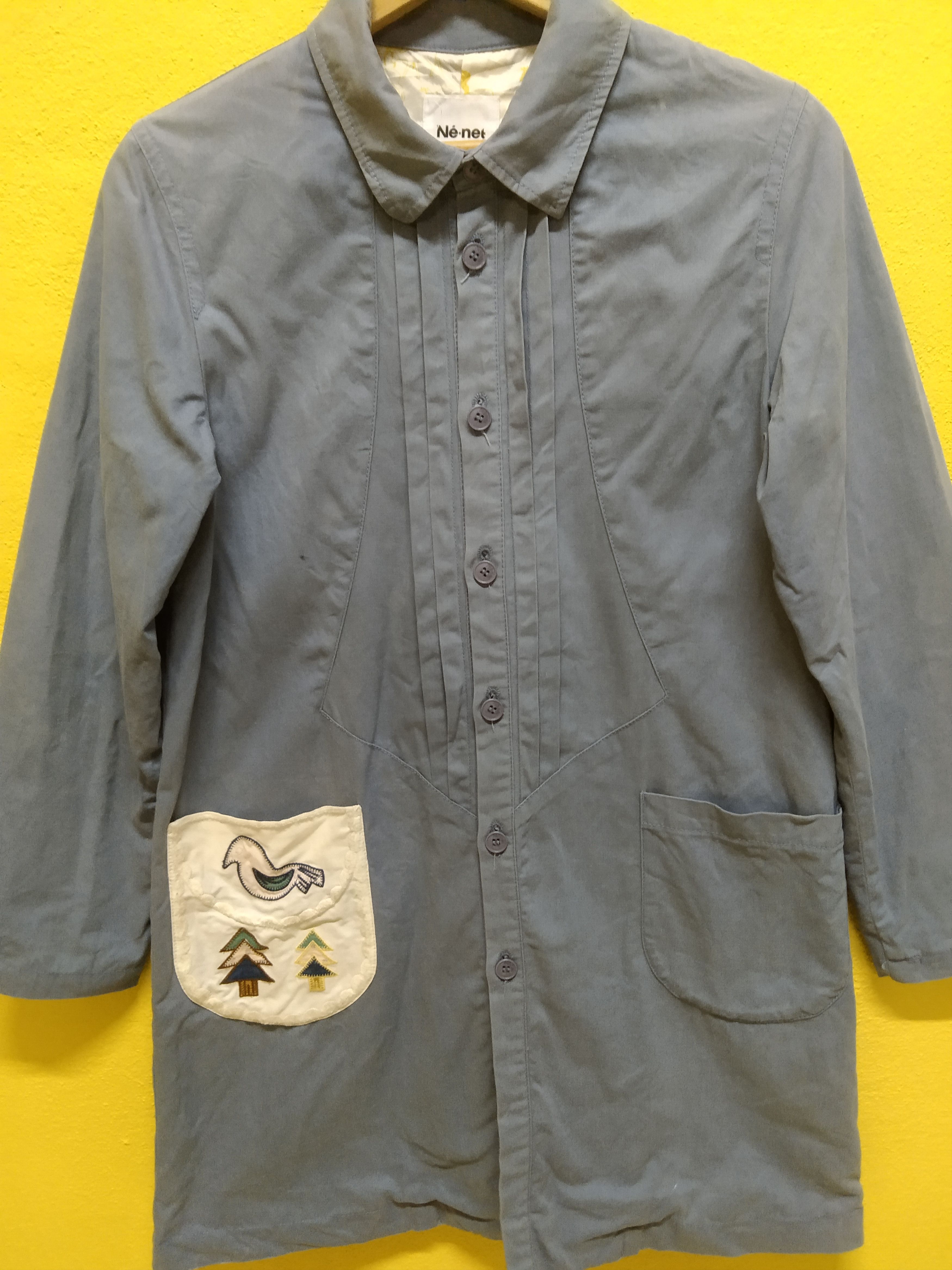 Issey Miyake × Ne-Net Ne Net By Issey Miyake Long Jacket Size US M / EU 48-50 / 2 - 7 Thumbnail