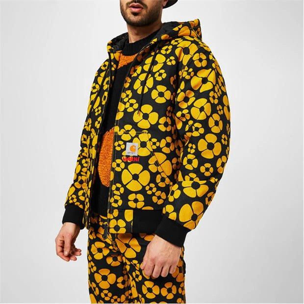 Marni o1g2r1mq0524 Jacket in Yellow/Black Size US M / EU 48-50 / 2 - 4 Thumbnail