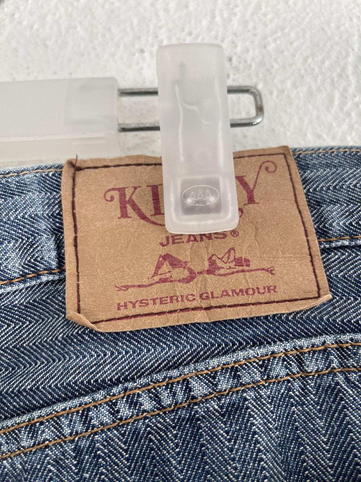 Hysteric Glamour Hysteric Glamour Kinky Hickory Carpenter Denim Frayed Hem Size US 33 - 6 Thumbnail