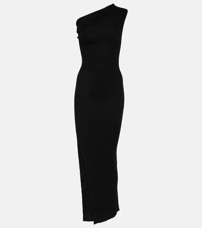 Rick Owens o1y0126 Maxi Dress in Black Size S / US 4 / IT 40 - 1 Thumbnail