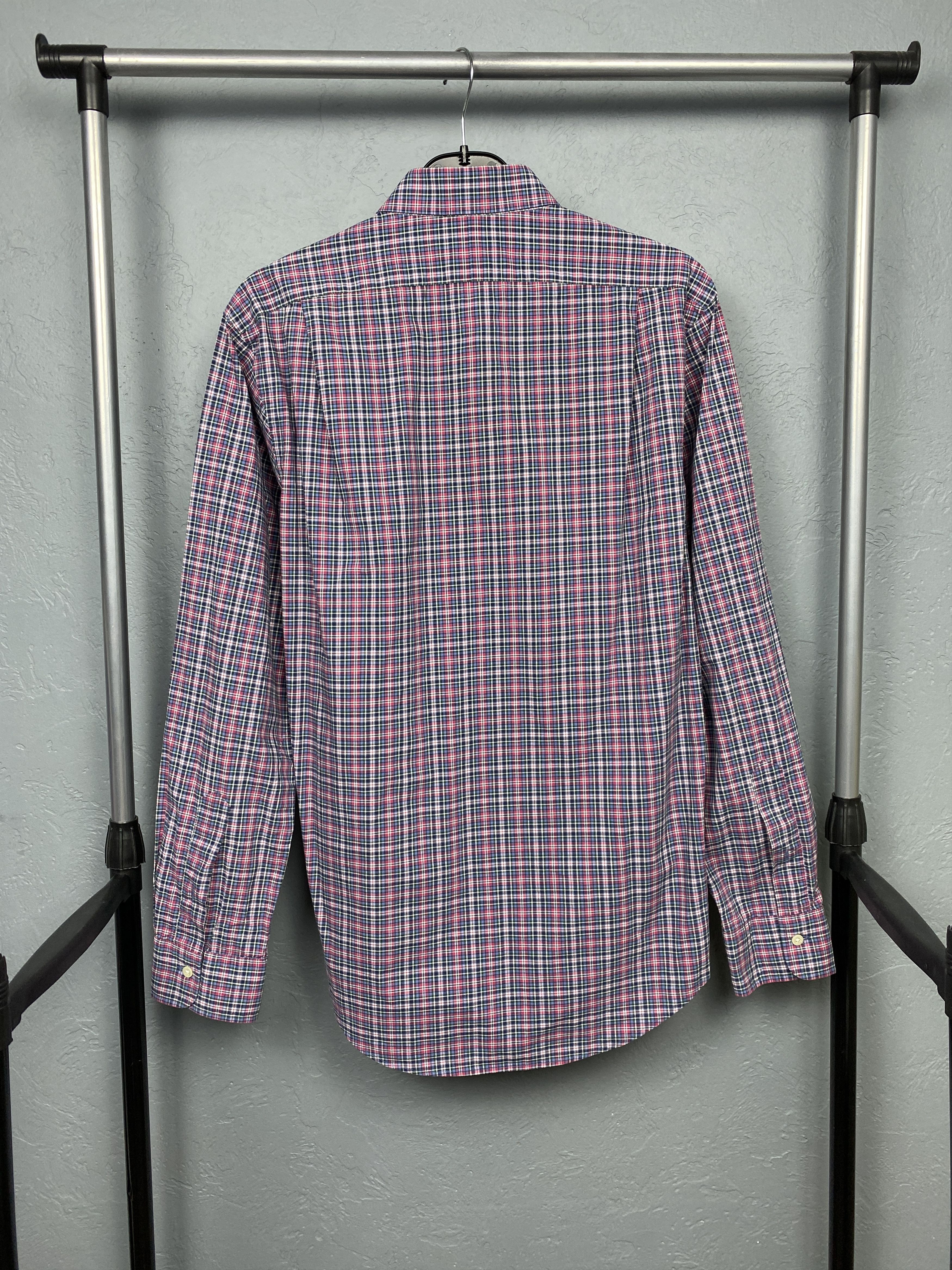 Polo Ralph Lauren Polo Ralph Lauren Vintage Mens Long Sleeve Plaid Shirt Size US M / EU 48-50 / 2 - 7 Thumbnail