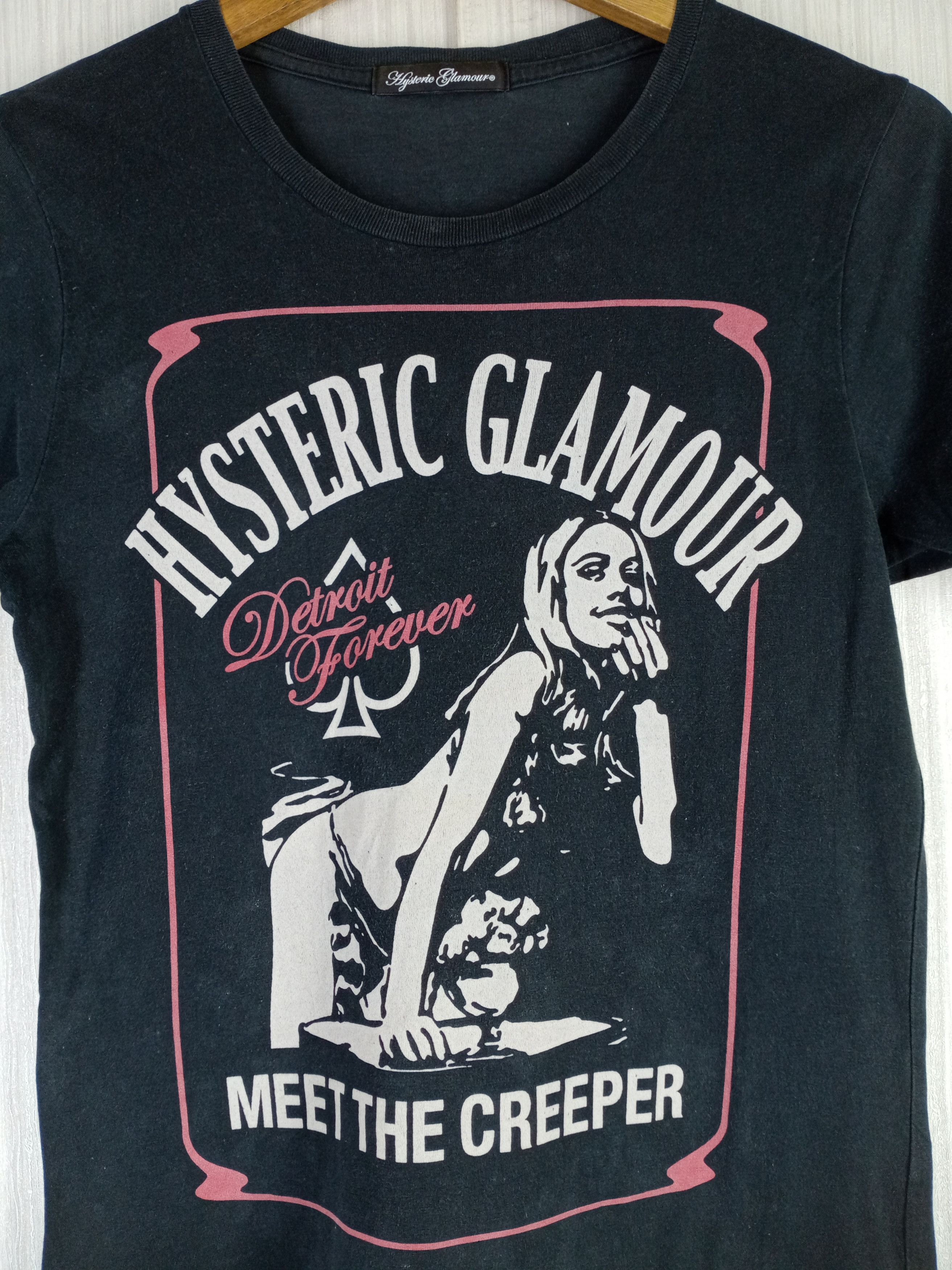 Hysteric Glamour Rare Vintage Hysteric Glamour Meet The Creeper Tshirt Size US XS / EU 42 / 0 - 3 Thumbnail