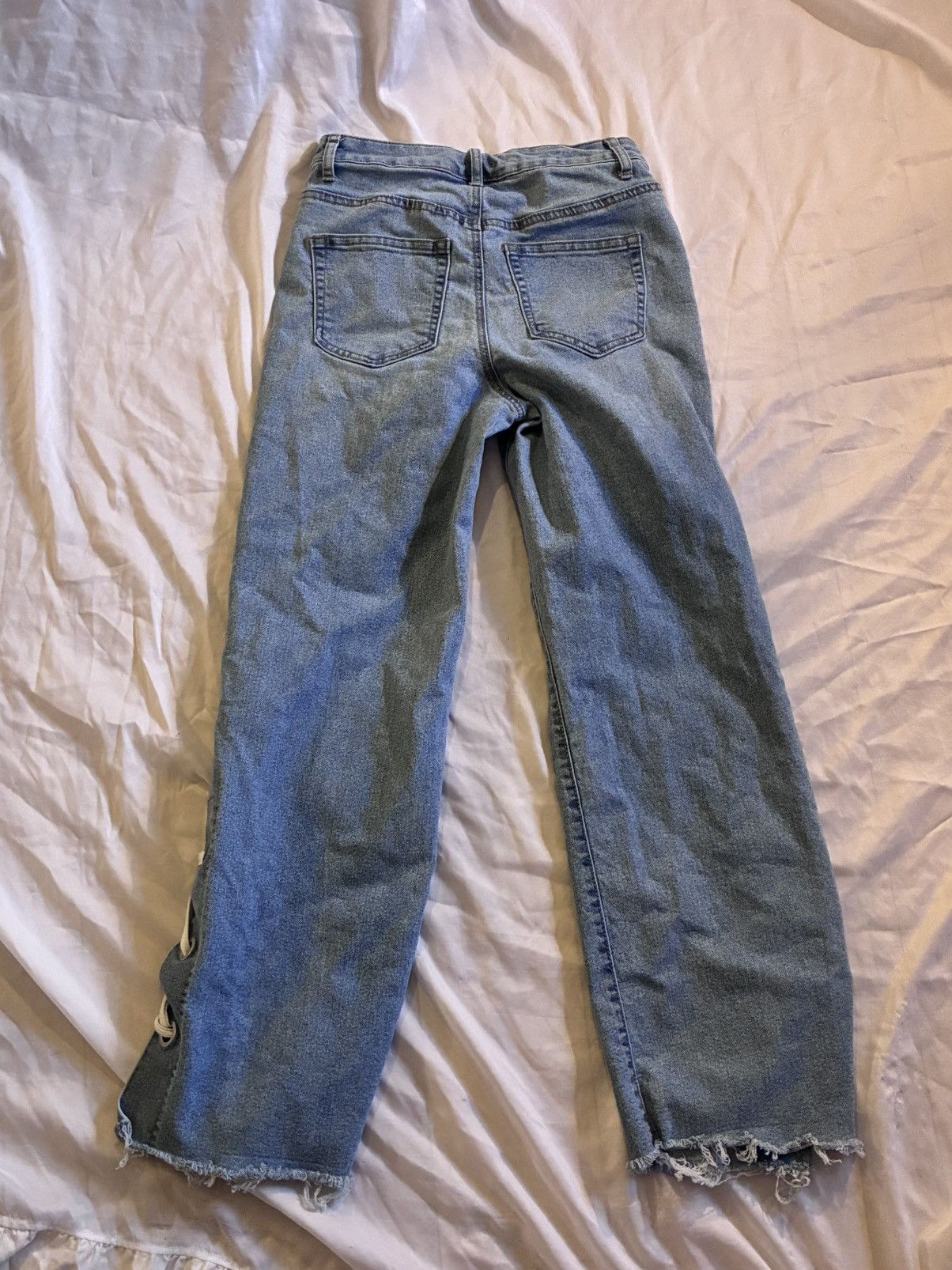 Other No Boundaries Lace Up Jeans Size 27" / US 4 / IT 40 - 5 Thumbnail