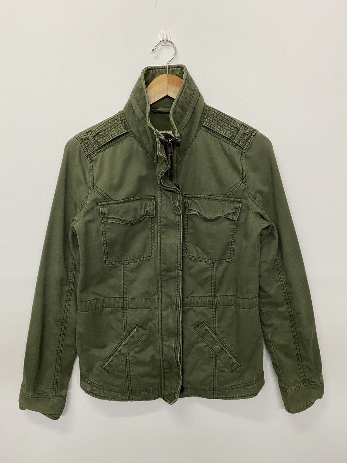 Abercrombie & Fitch Jacket Anorak Military Women Style