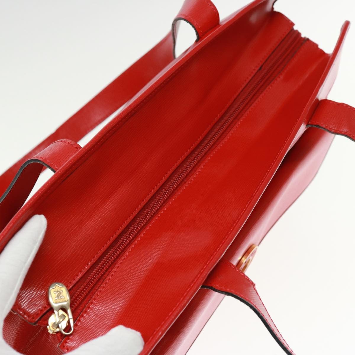 Celine CELINE Shoulder Bag Leather Red Size ONE SIZE - 6 Thumbnail