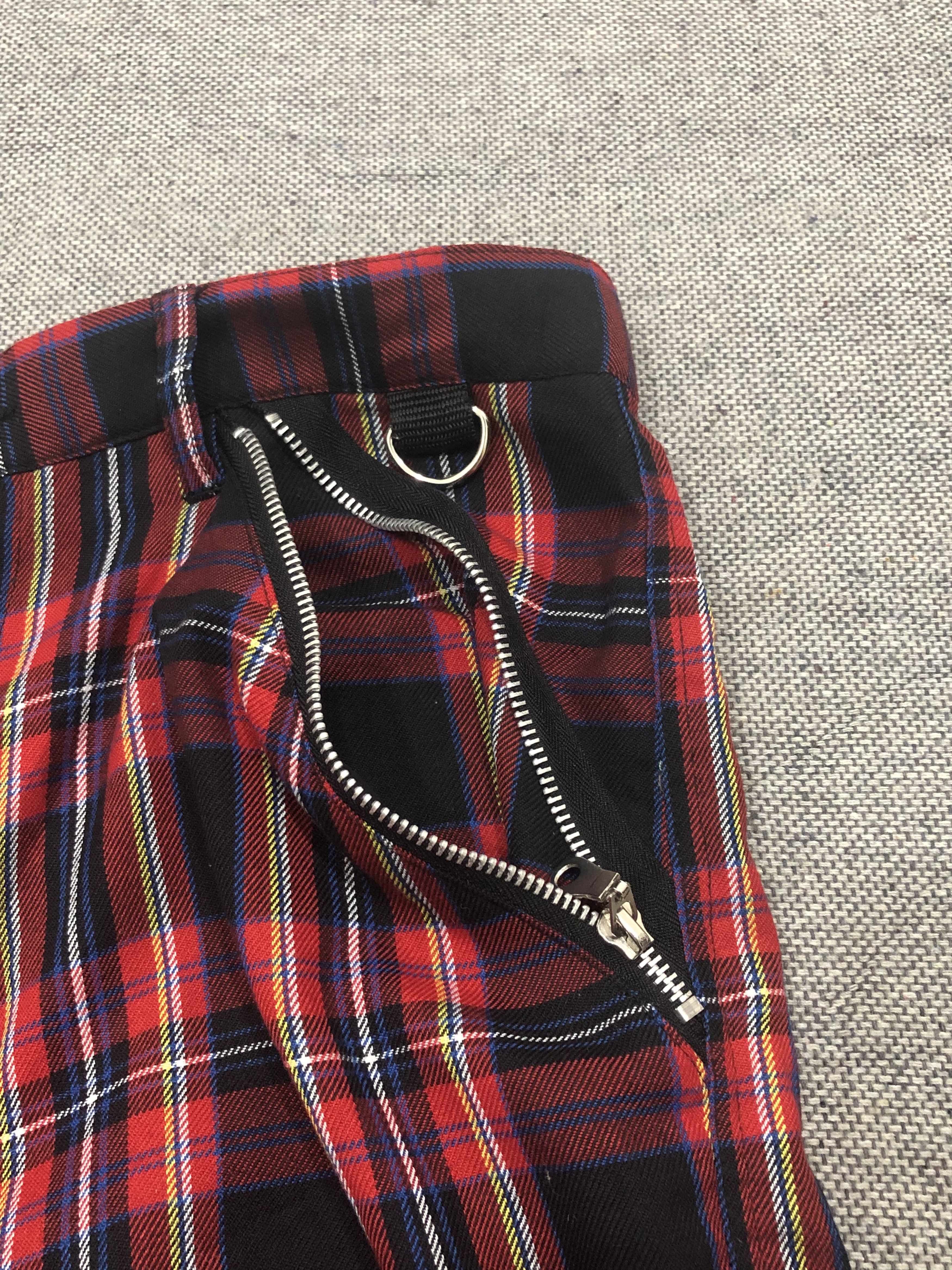 Japanese Brand Rare Mordid Threads Plaid Punk Bondage Pants Size 34 Size US 34 / EU 50 - 5 Thumbnail