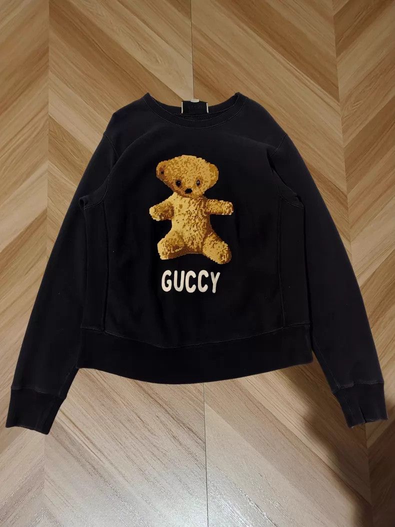 Gucci Gucci Black sweatshirt Size US M / EU 48-50 / 2 - 1 Thumbnail