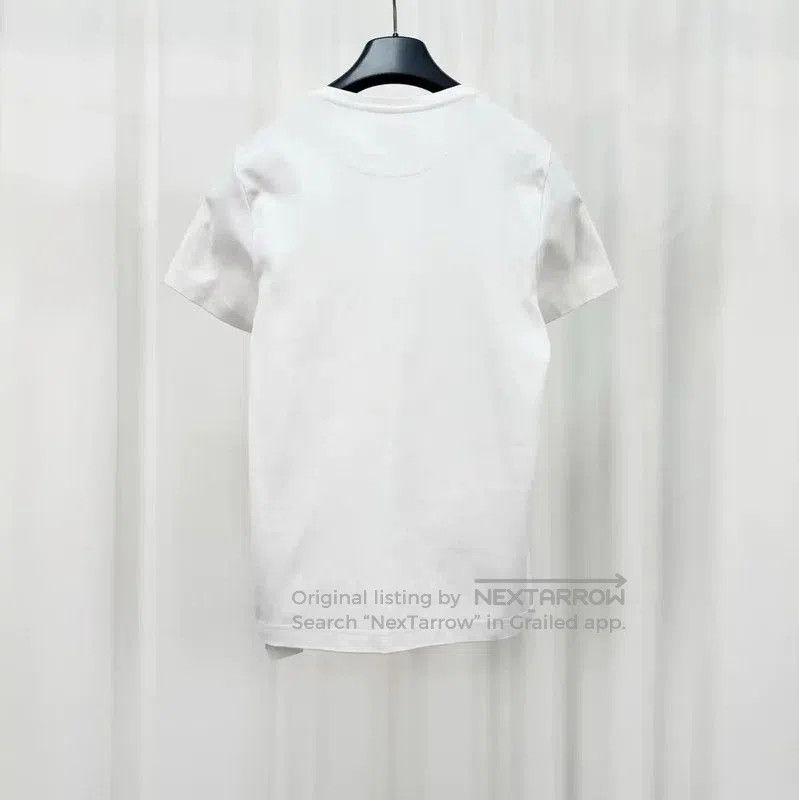 Fendi Fendi White Cotton Embroidered Logo T-Shirt . Size XS / US 0-2 / IT 36-38 - 2 Thumbnail