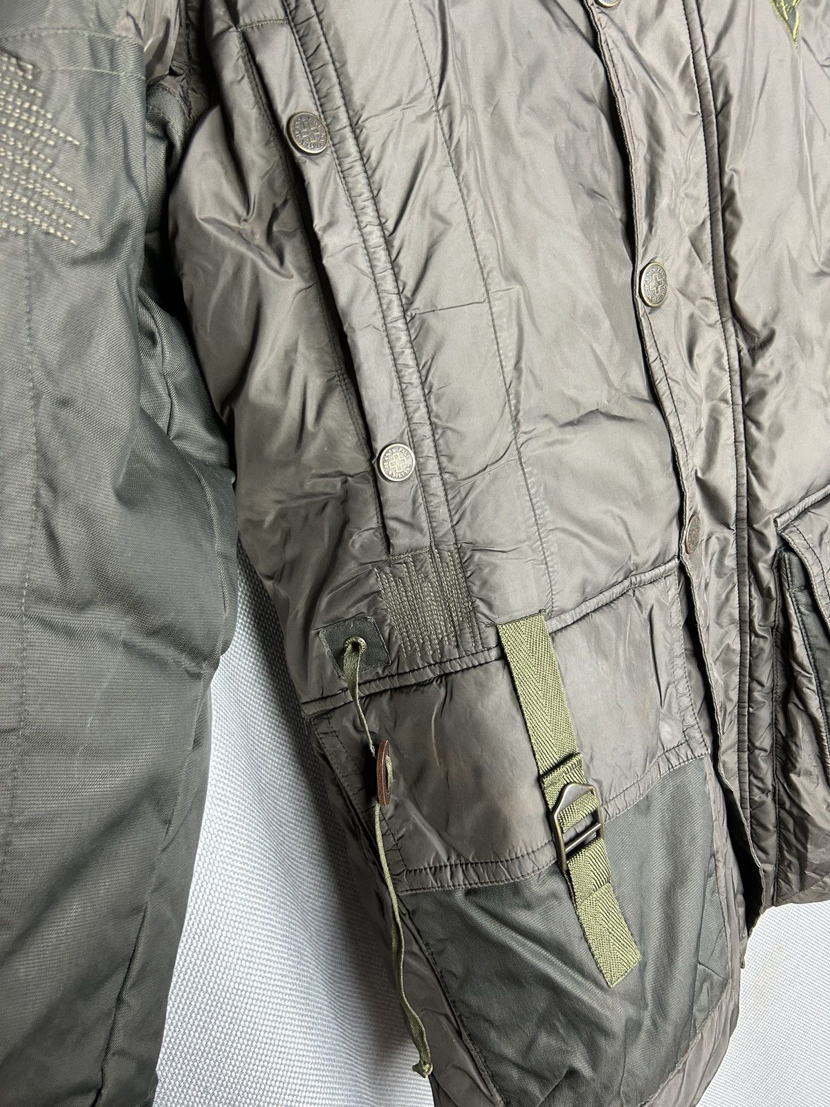 Jean Paul Gaultier Vintage Jean Paul Gaultier JPG Logo Nylon Parka Jacket Coat Size US L / EU 52-54 / 3 - 2 Thumbnail